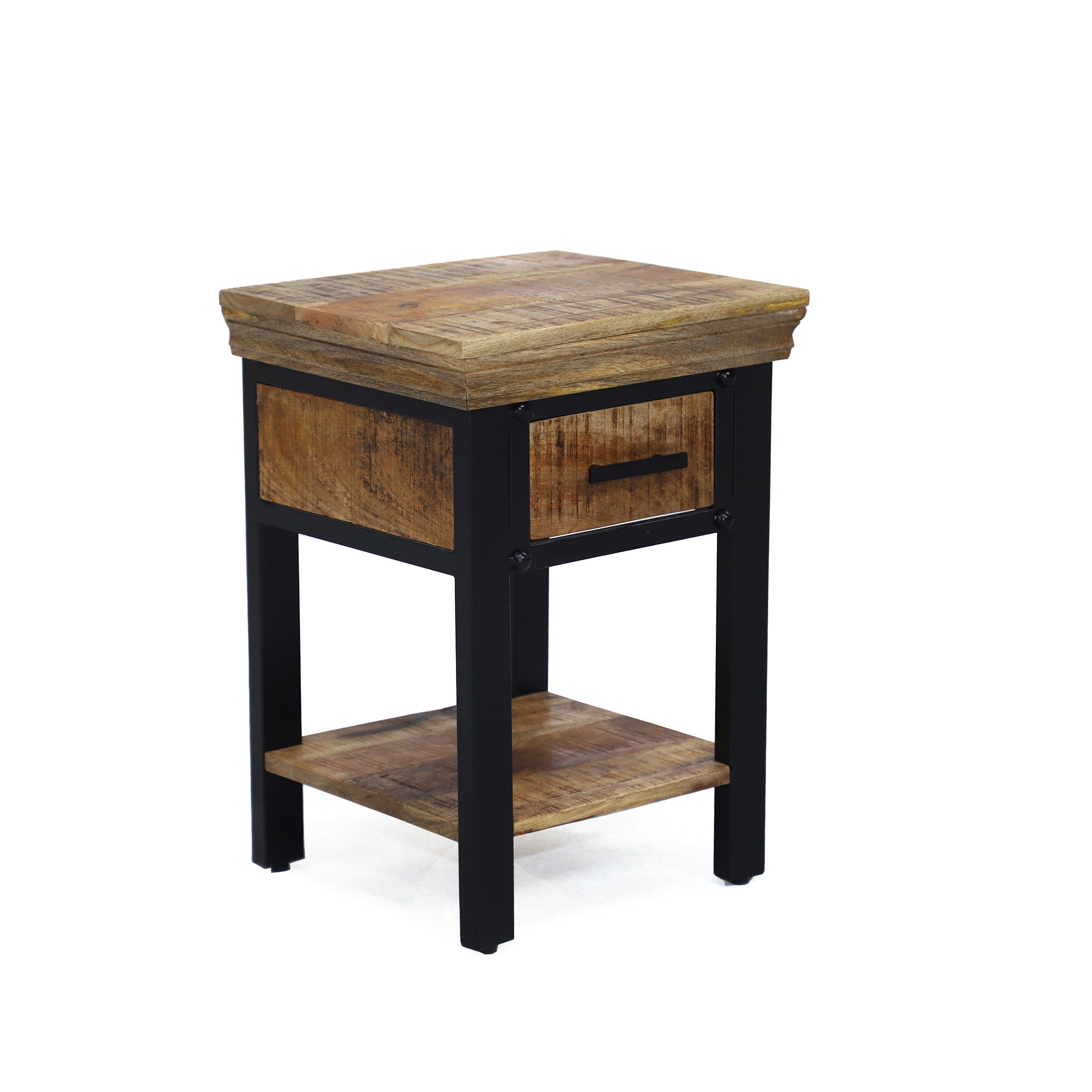 Karine - Table de Chevet - Bois Massif