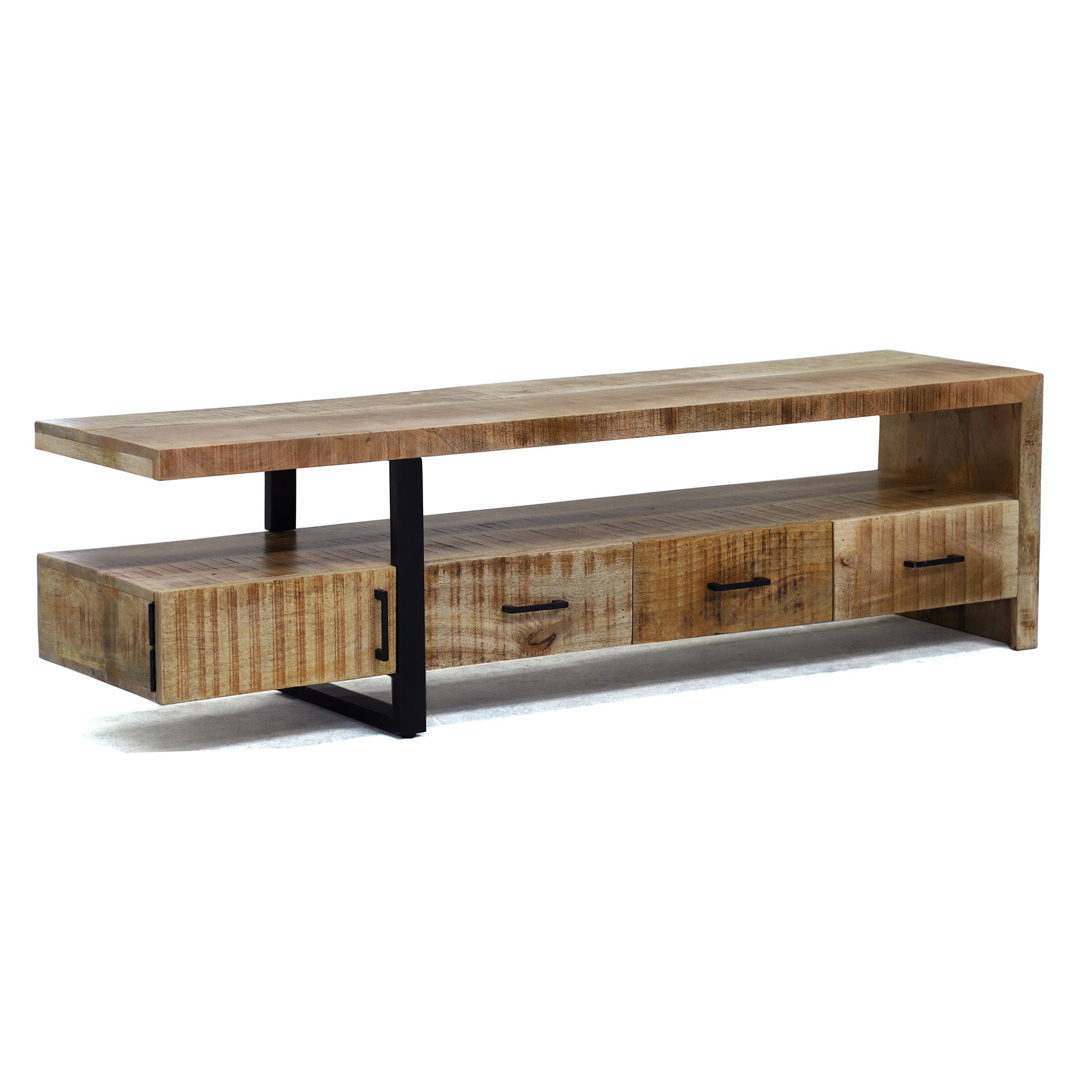Aube - TV Stand - Solid Wood - 70"