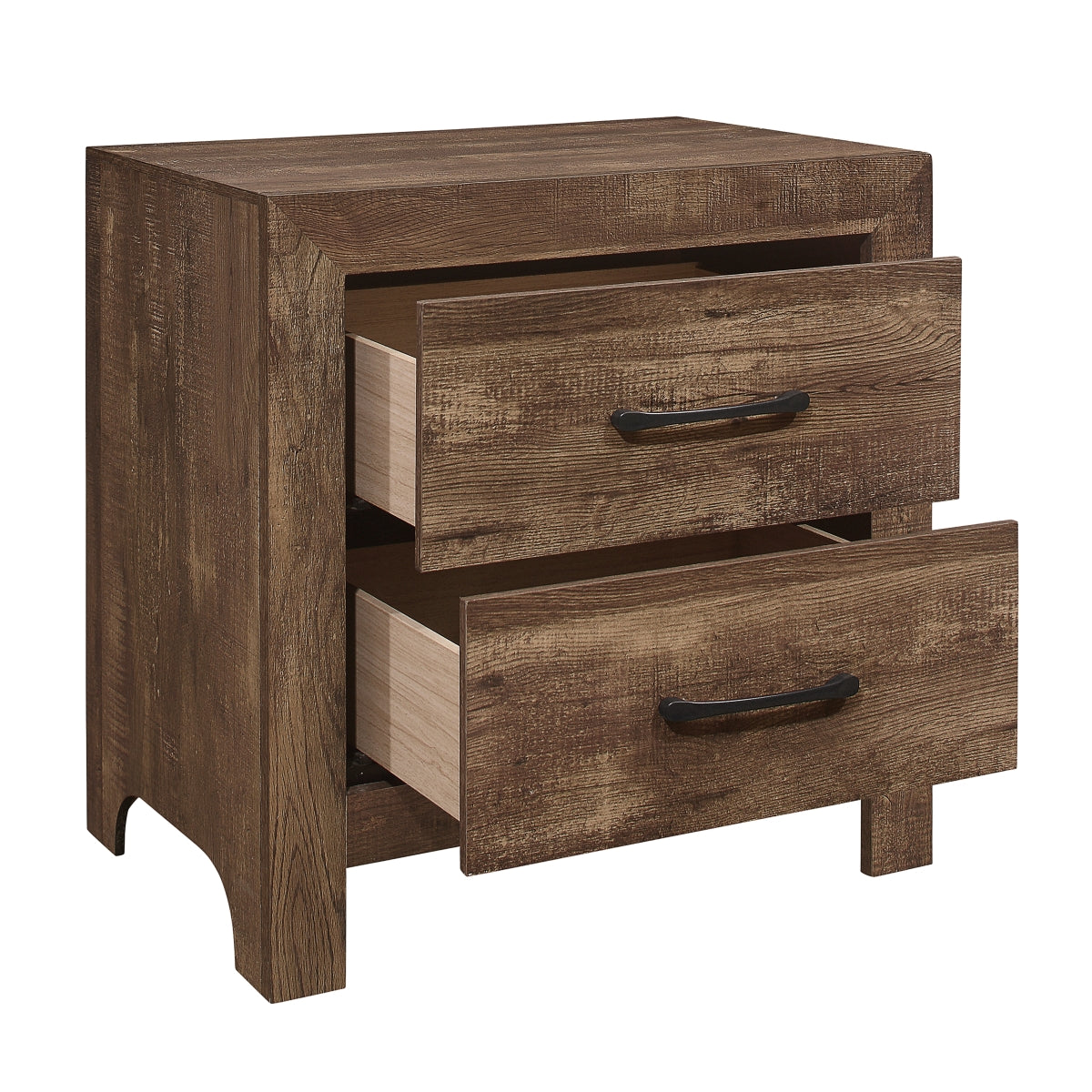 Corbin - Table de Chevet - Brun Rustique