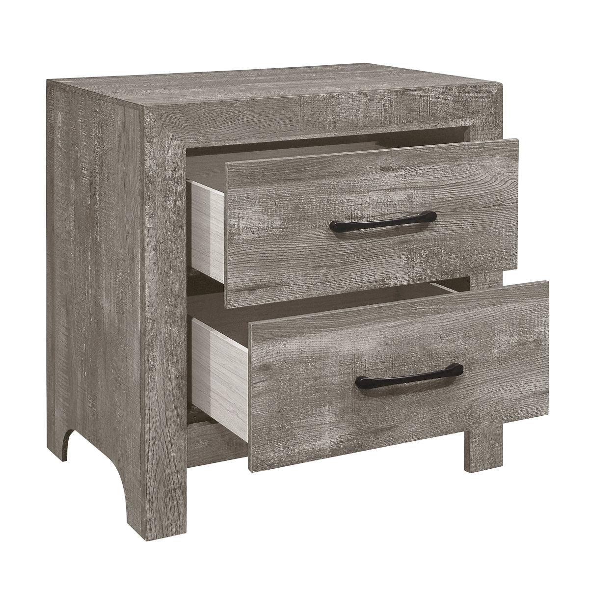 Corbin - Table de Chevet - Gris