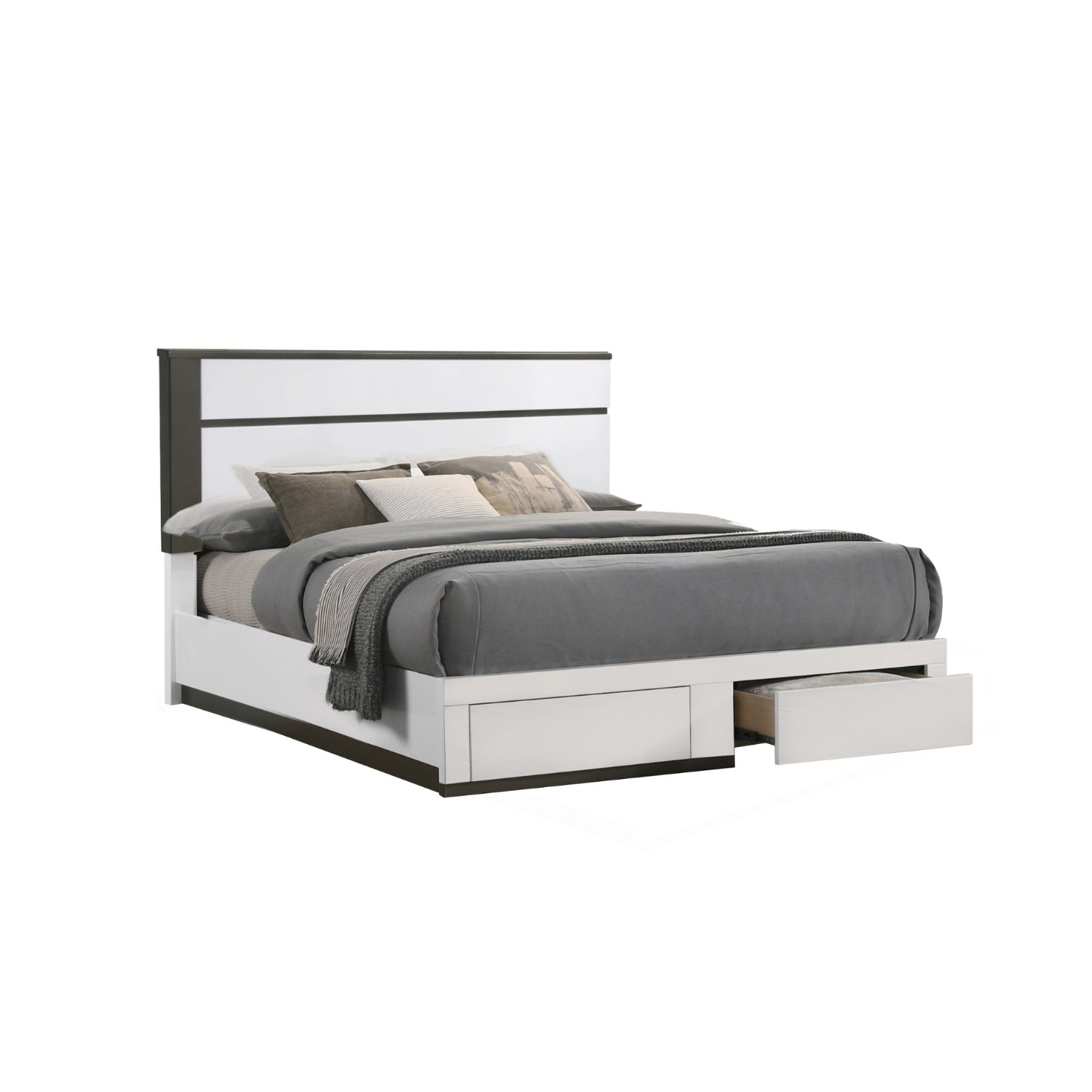 Allister - Bedroom Set - Glossy White
