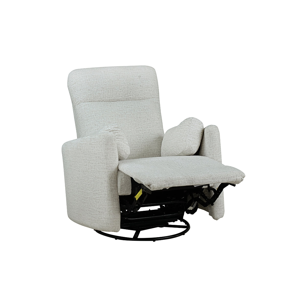 Dancy - Swivel Reclining Chair - Beige