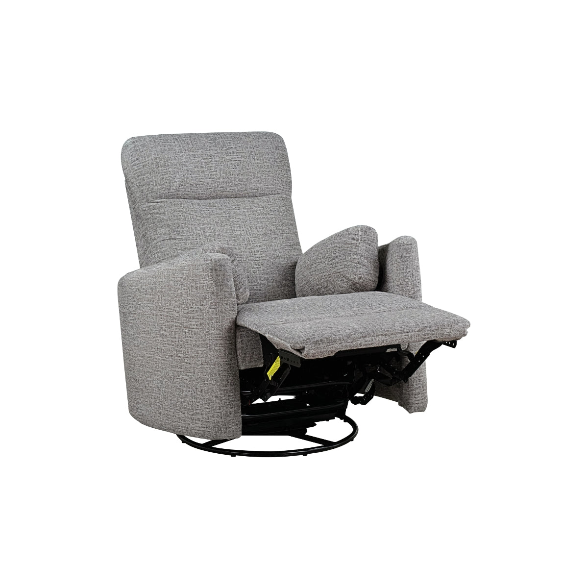 Dancy - Swivel Reclining Chair - Taupe