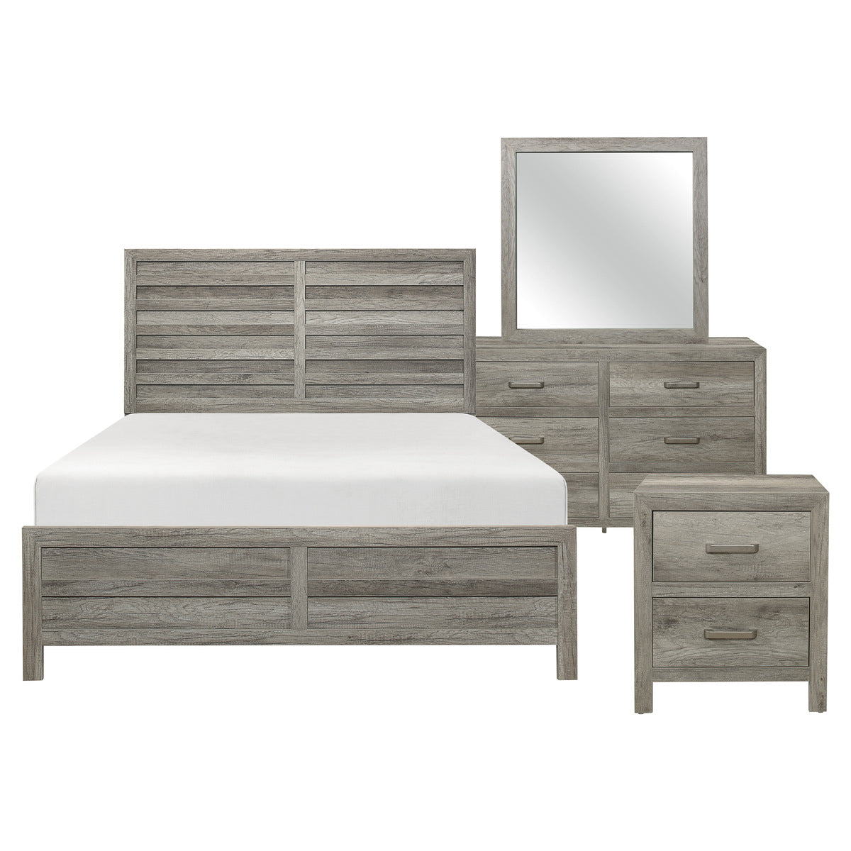 Mandan - Bedroom Set - Grey