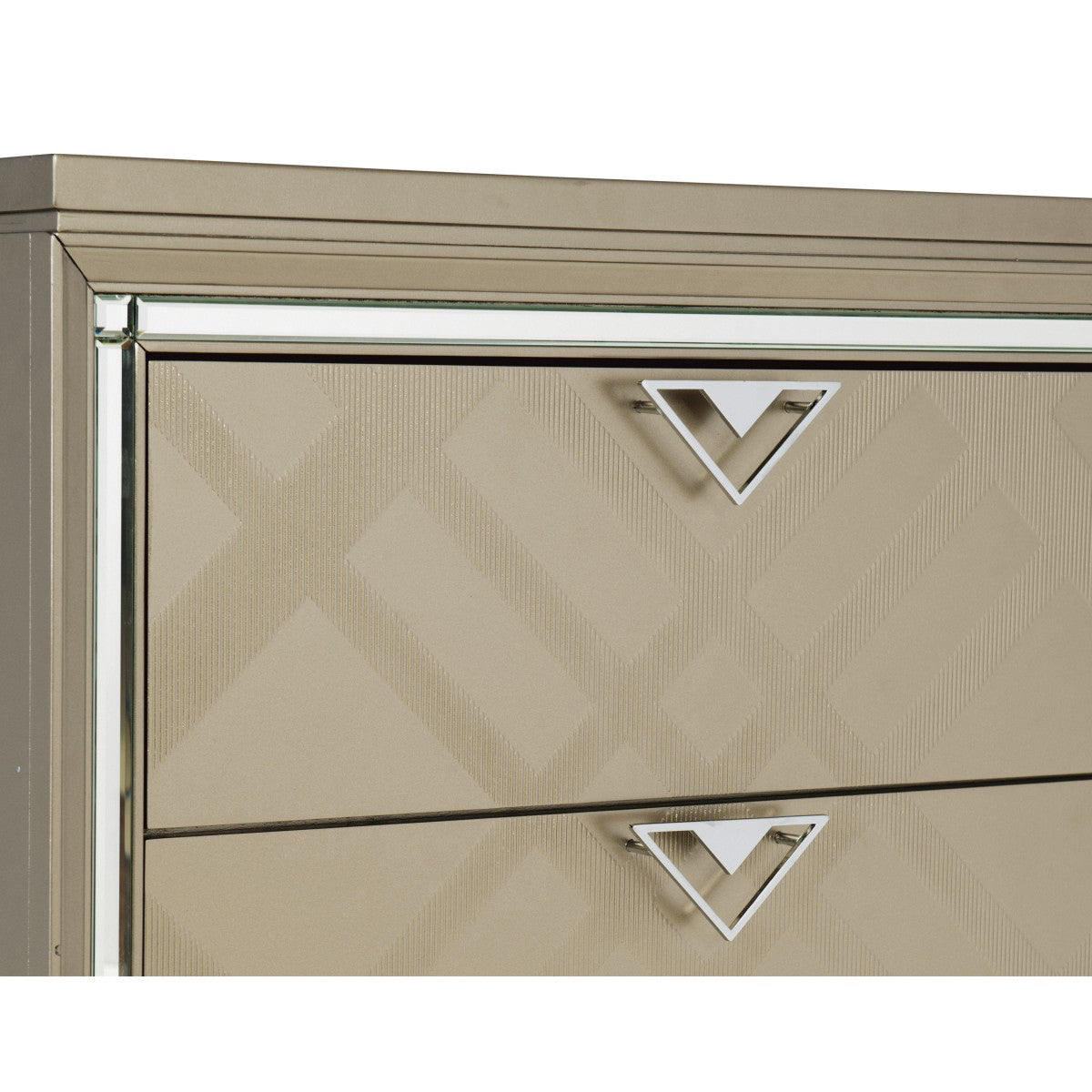 Bijou - Bedroom Set - Metallic Champagne