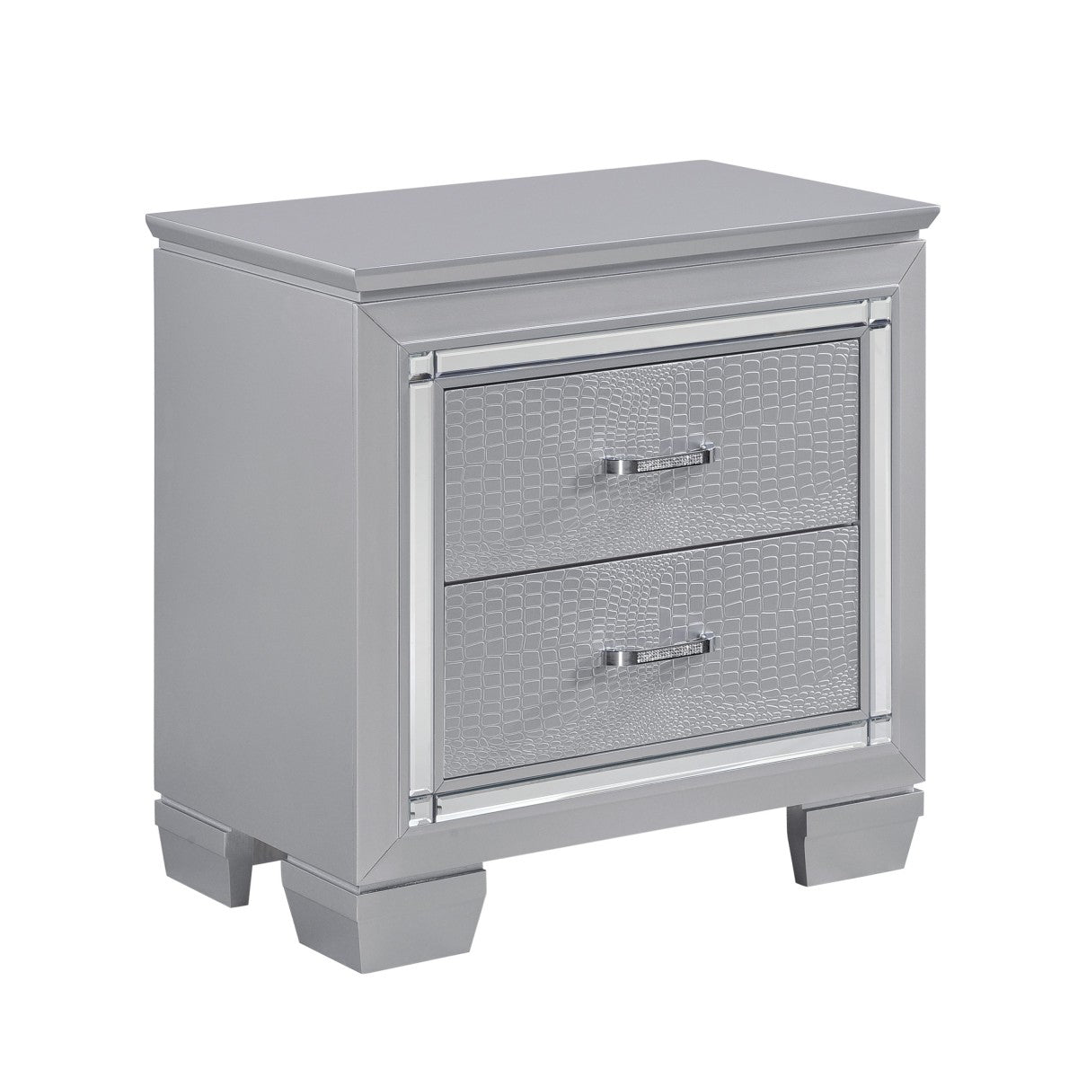 Allura - Bedroom Set - Silver Grey