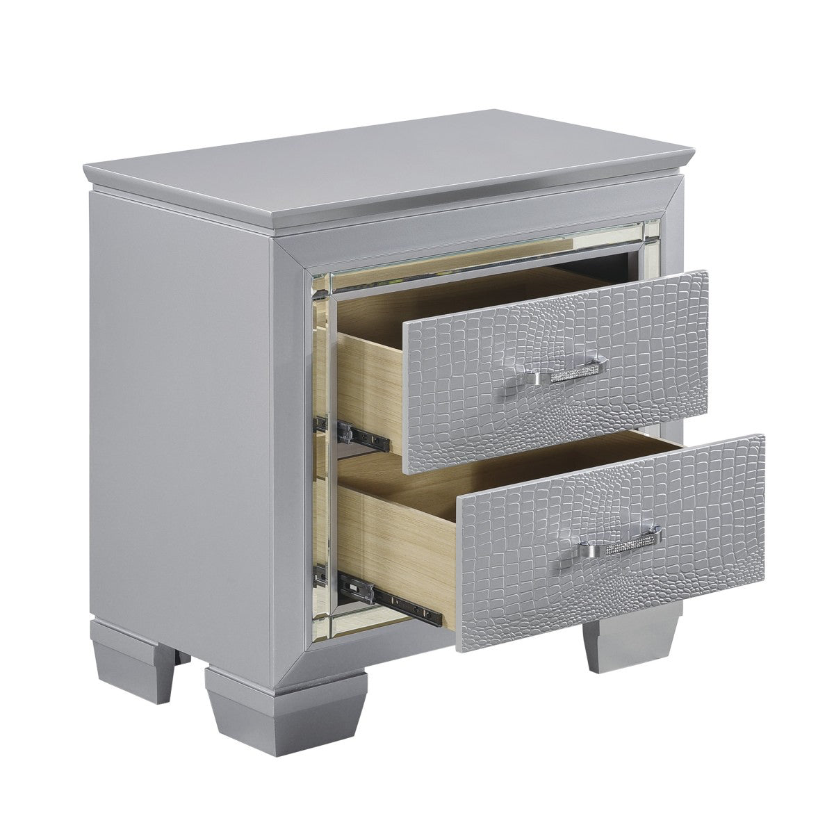 Allura - Bedroom Set - Silver Grey