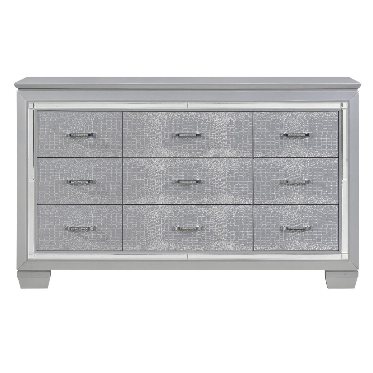 Allura - Bedroom Set - Silver Grey