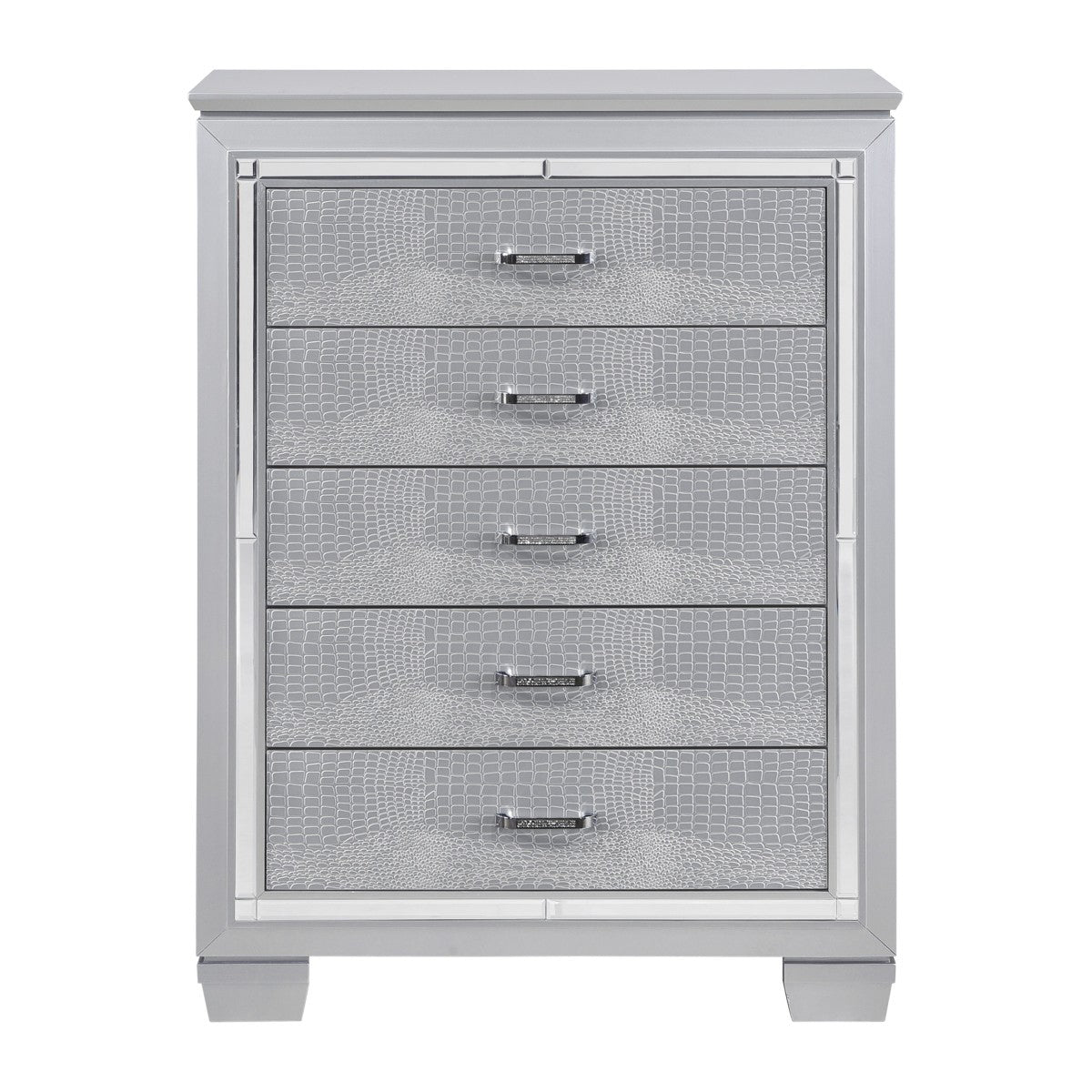 Allura - Bedroom Set - Silver Grey