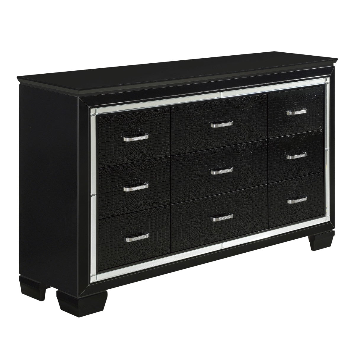 Bedroom Set - Black - Allura