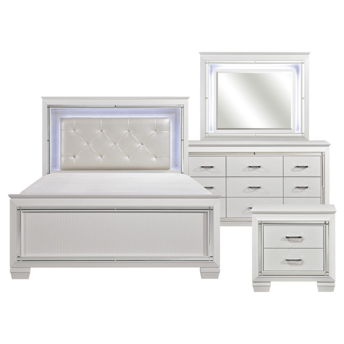 Allura - Bedroom Set - White