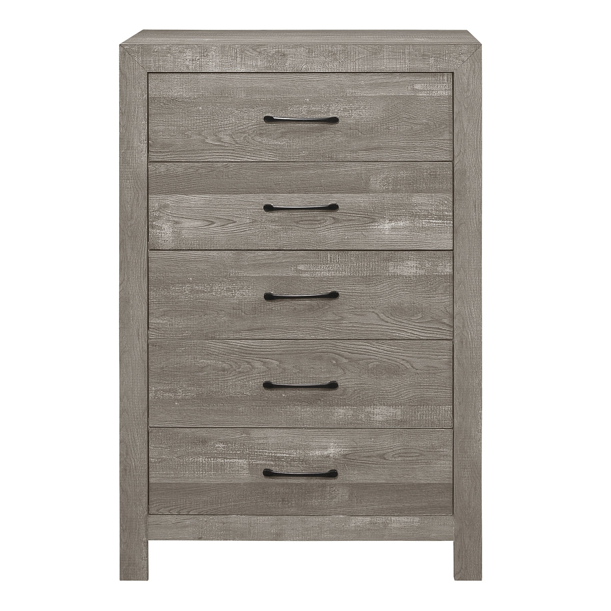 Corbin - 5 Drawer Chest - Gray