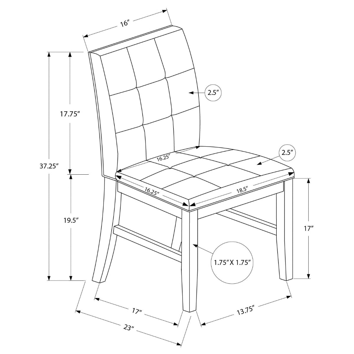 Estelle - Dining Table Set - Grey Veneer Wood