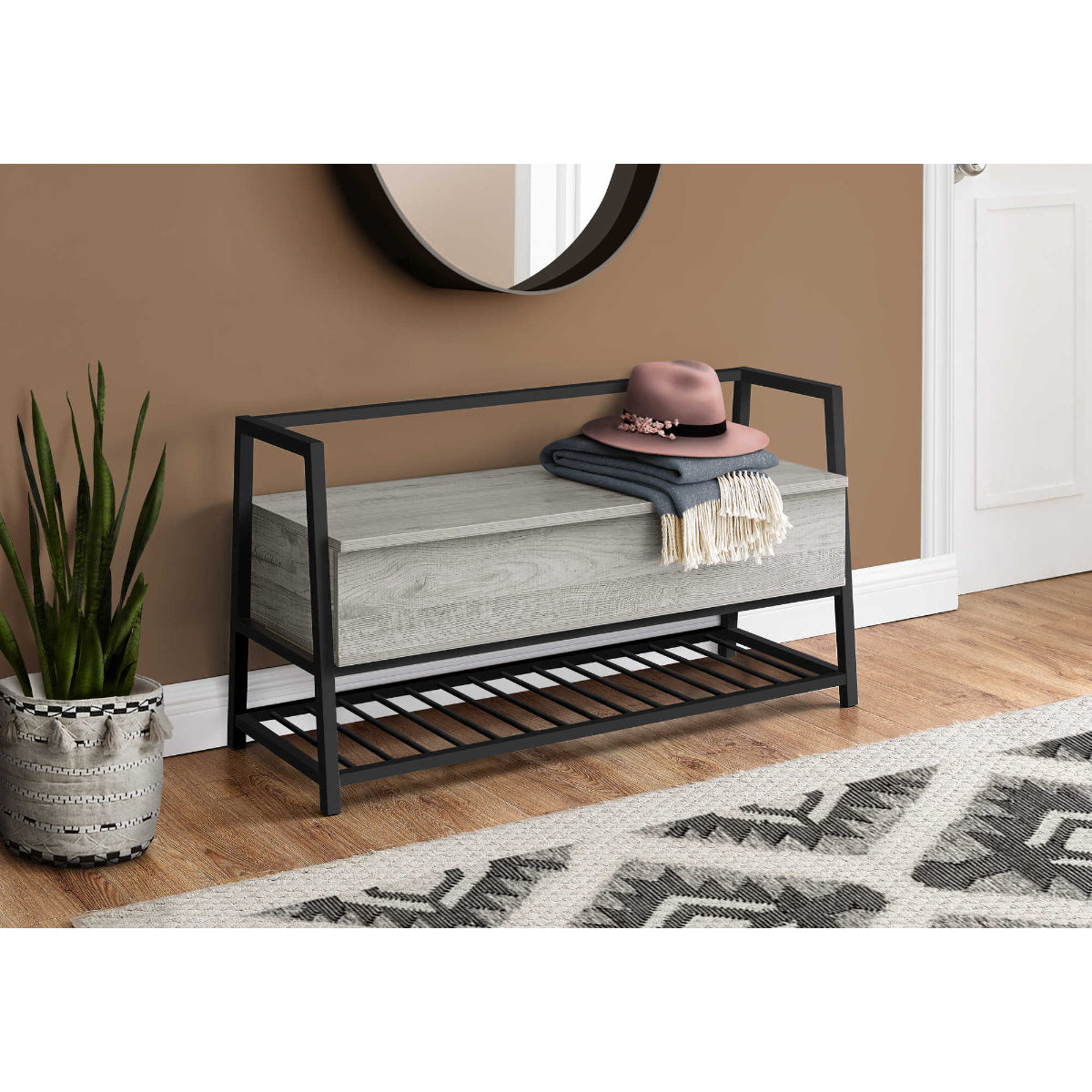Adrion - Storage bench - Grey