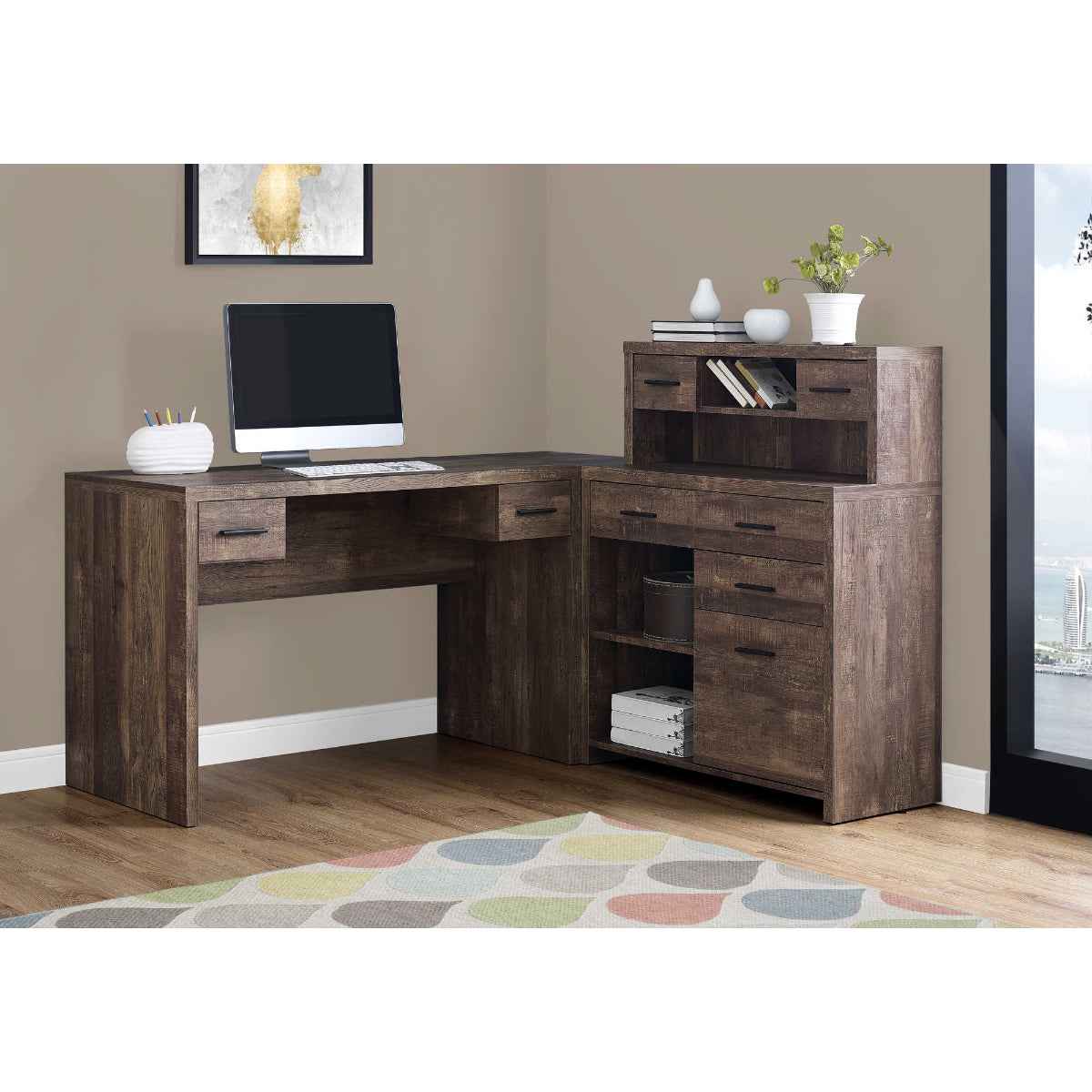 Florianne - Corner office desk