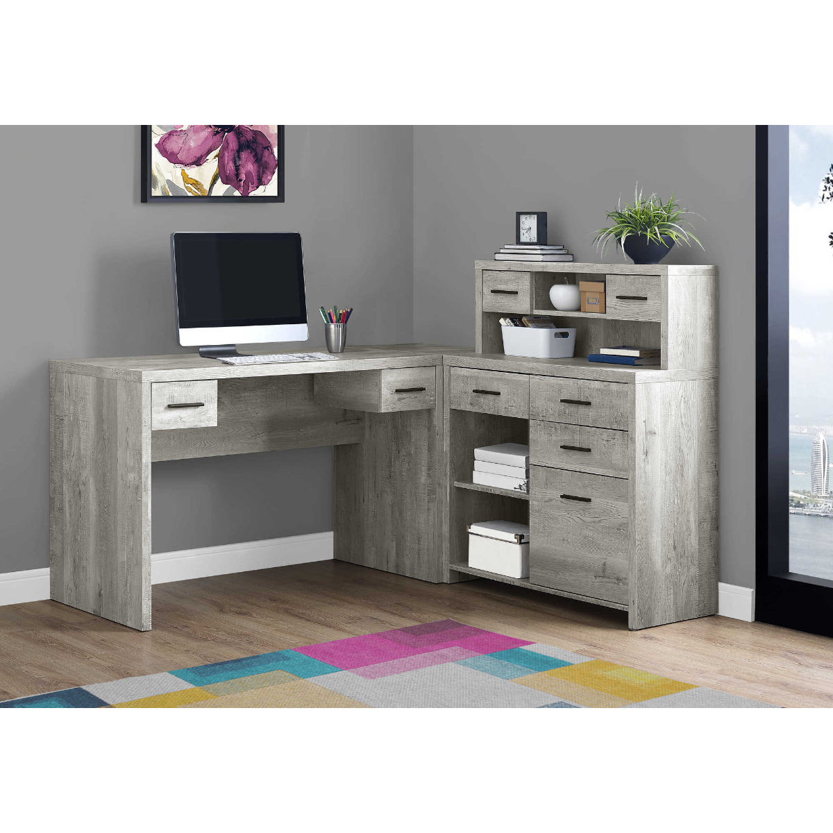 Florianne - Corner office desk