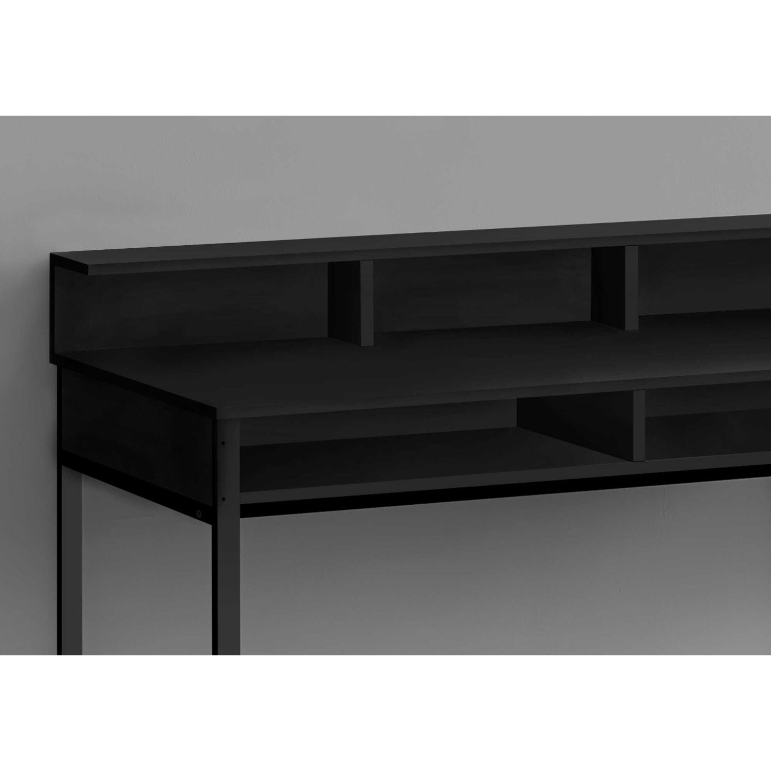 Kerian - Standing Height Office Desk - Black