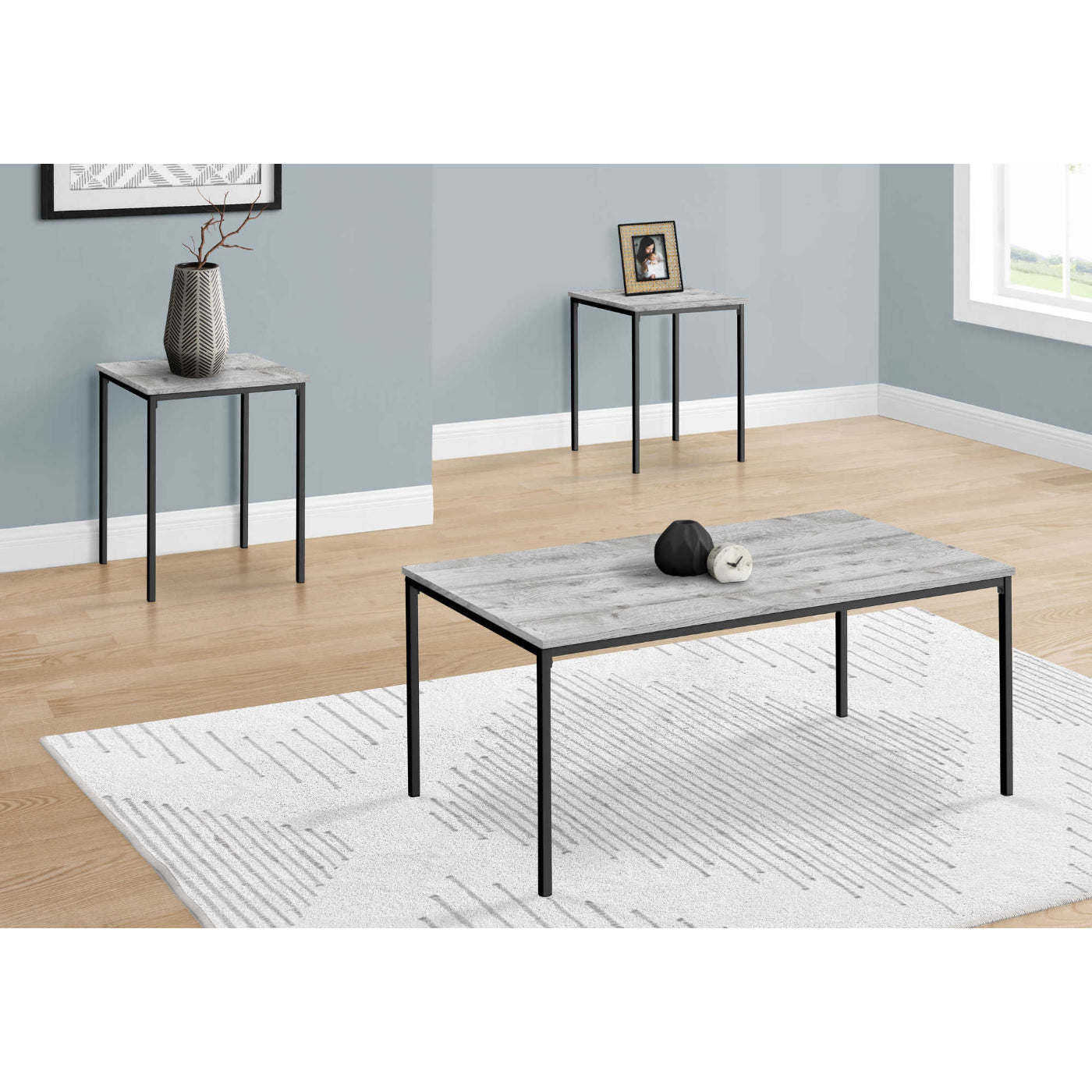 Armand - Coffee table set - Grey