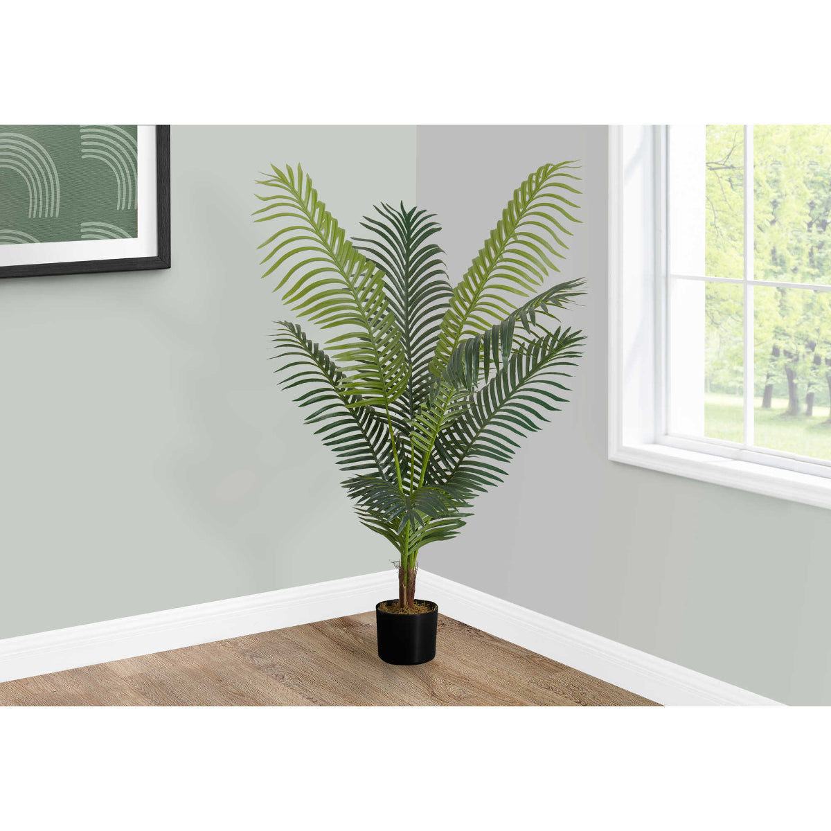Artificial Plant - 47"H / Indoor Palm Tree 5" Pot