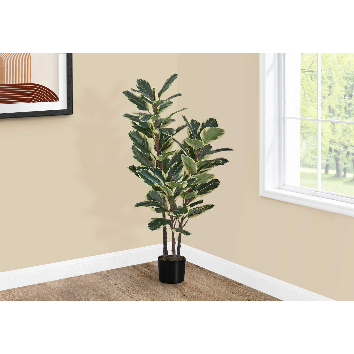 Artificial Plant - 47"H / Oak Indoor Pot 5"