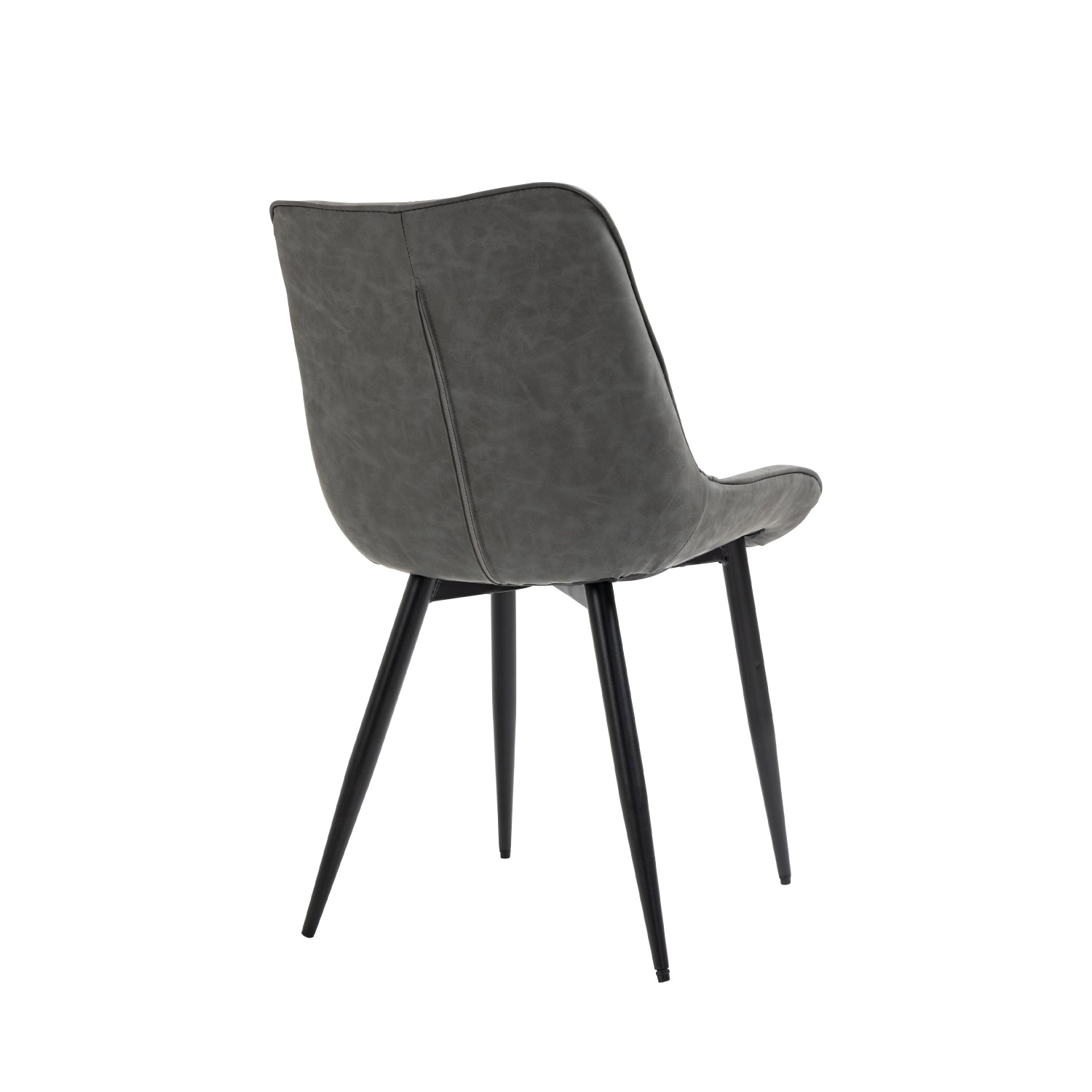 Aurora - Dining Chair - Grey PU Leather
