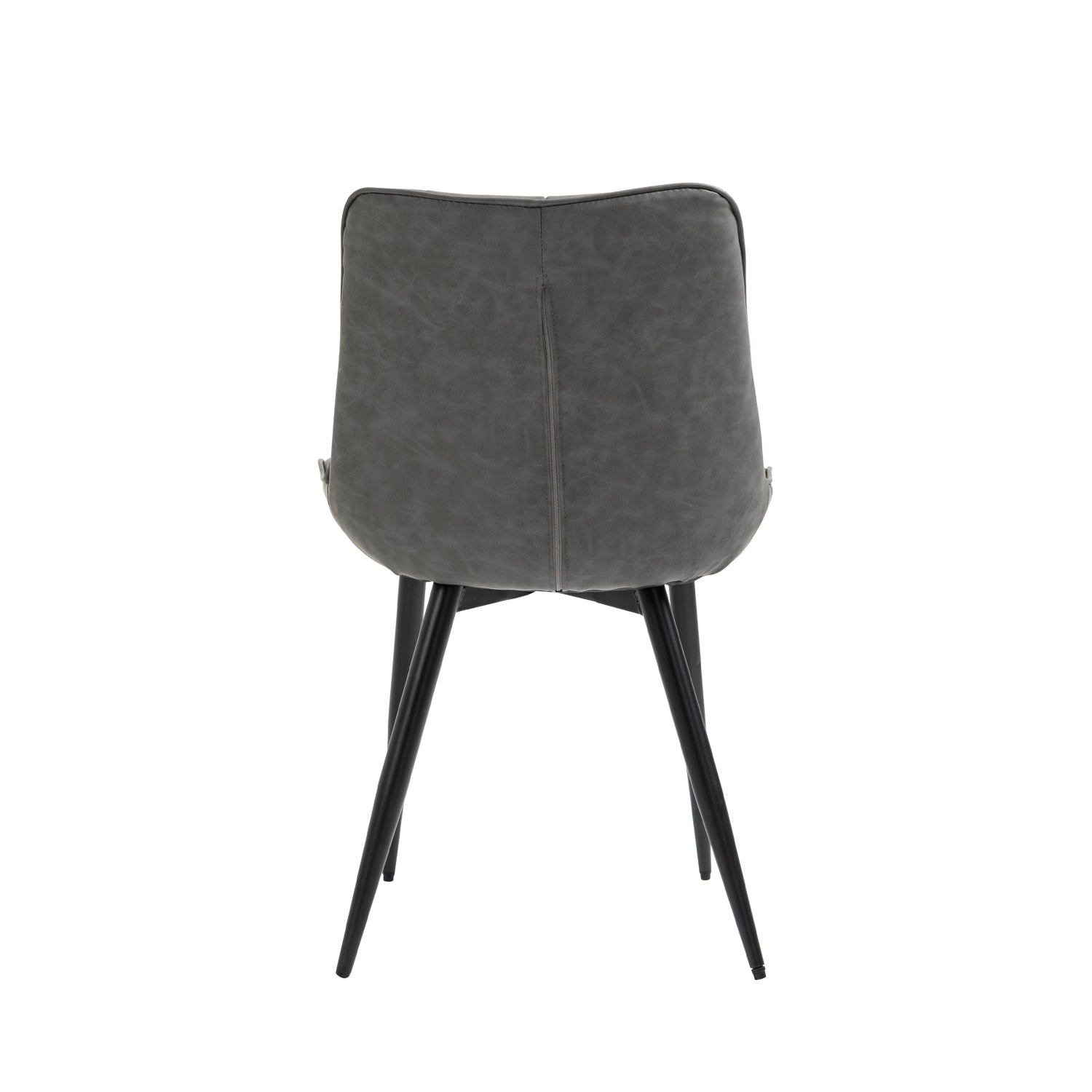 Aurora - Dining Chair - Grey PU Leather