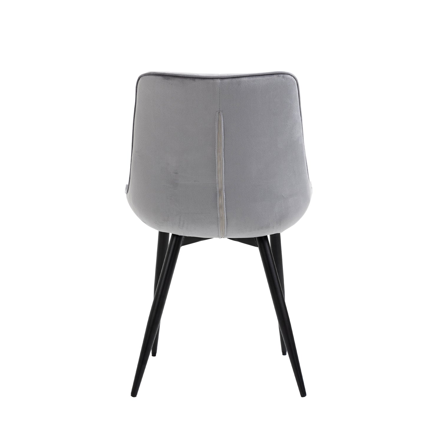 Aurora - Dining Chair - Grey Velvet