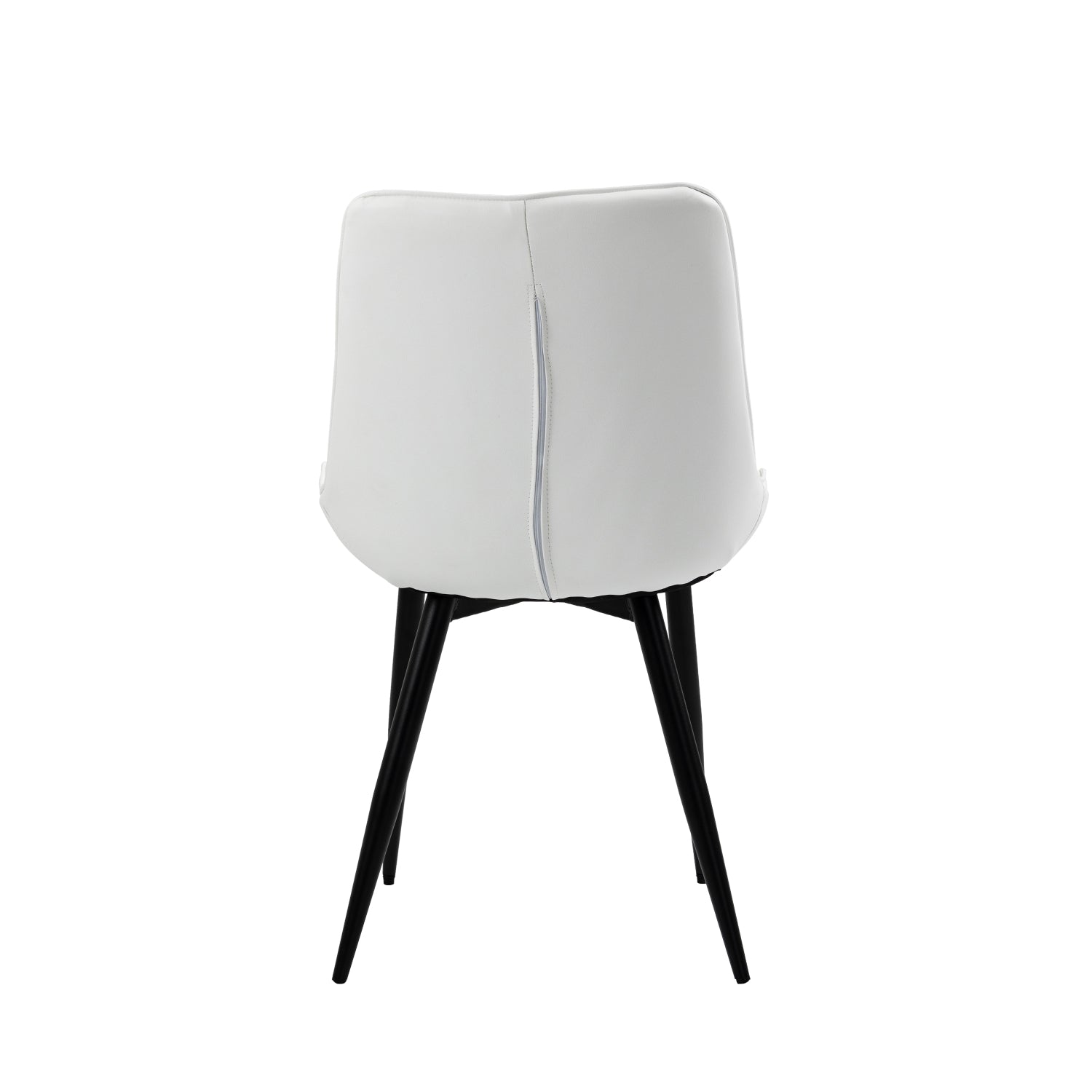 Aurora - Dining Chair - White PU Leather