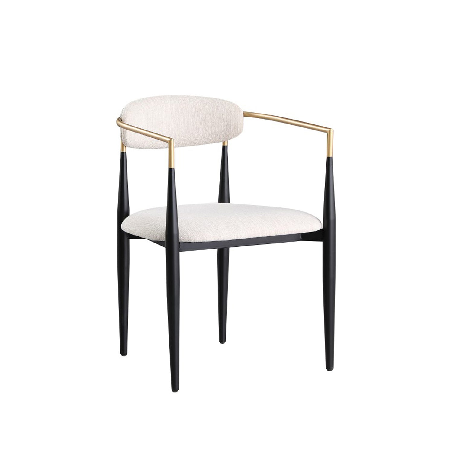 Mykos - Dining Chair - Beige Fabric