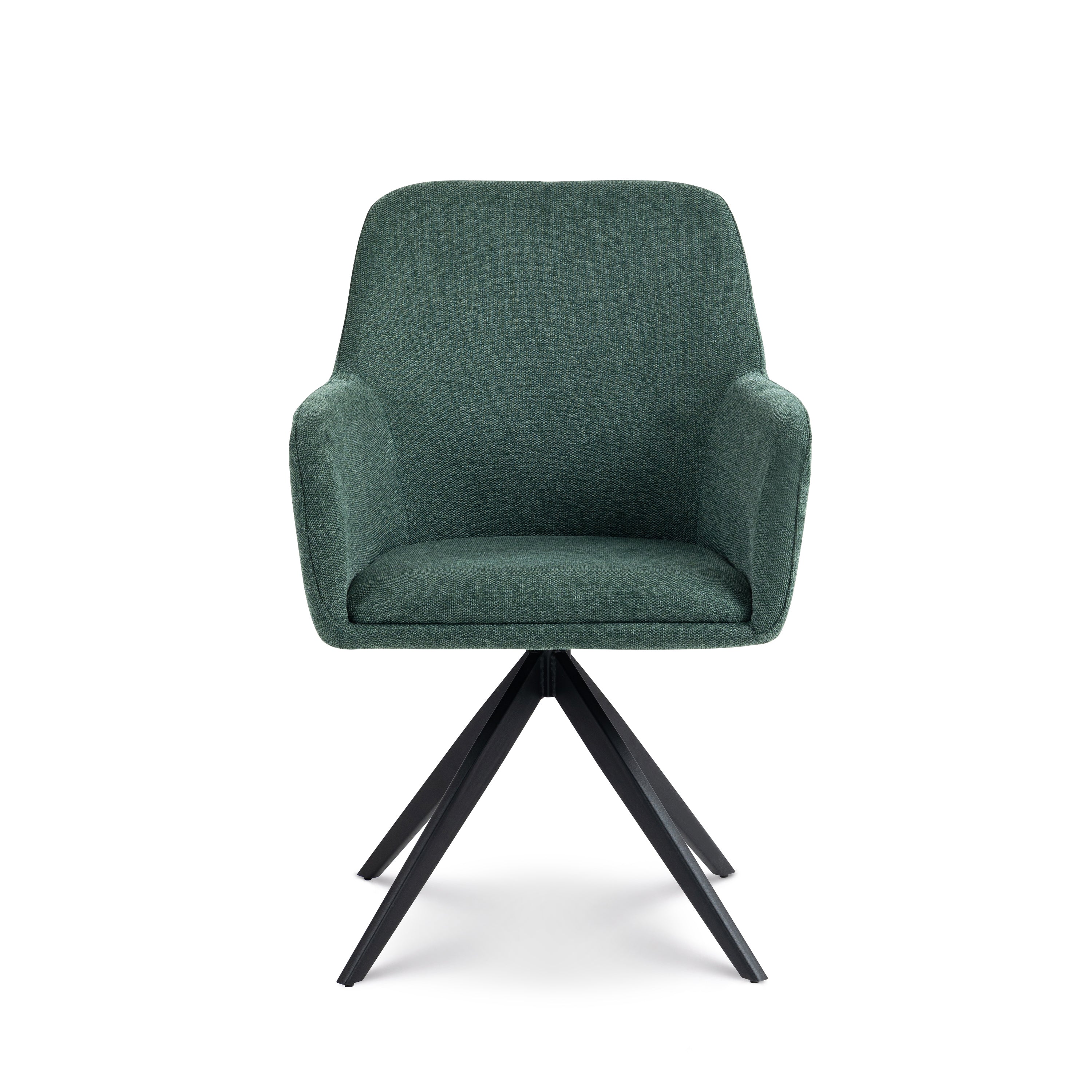 Cléo - Dining Chair - Green Fabric