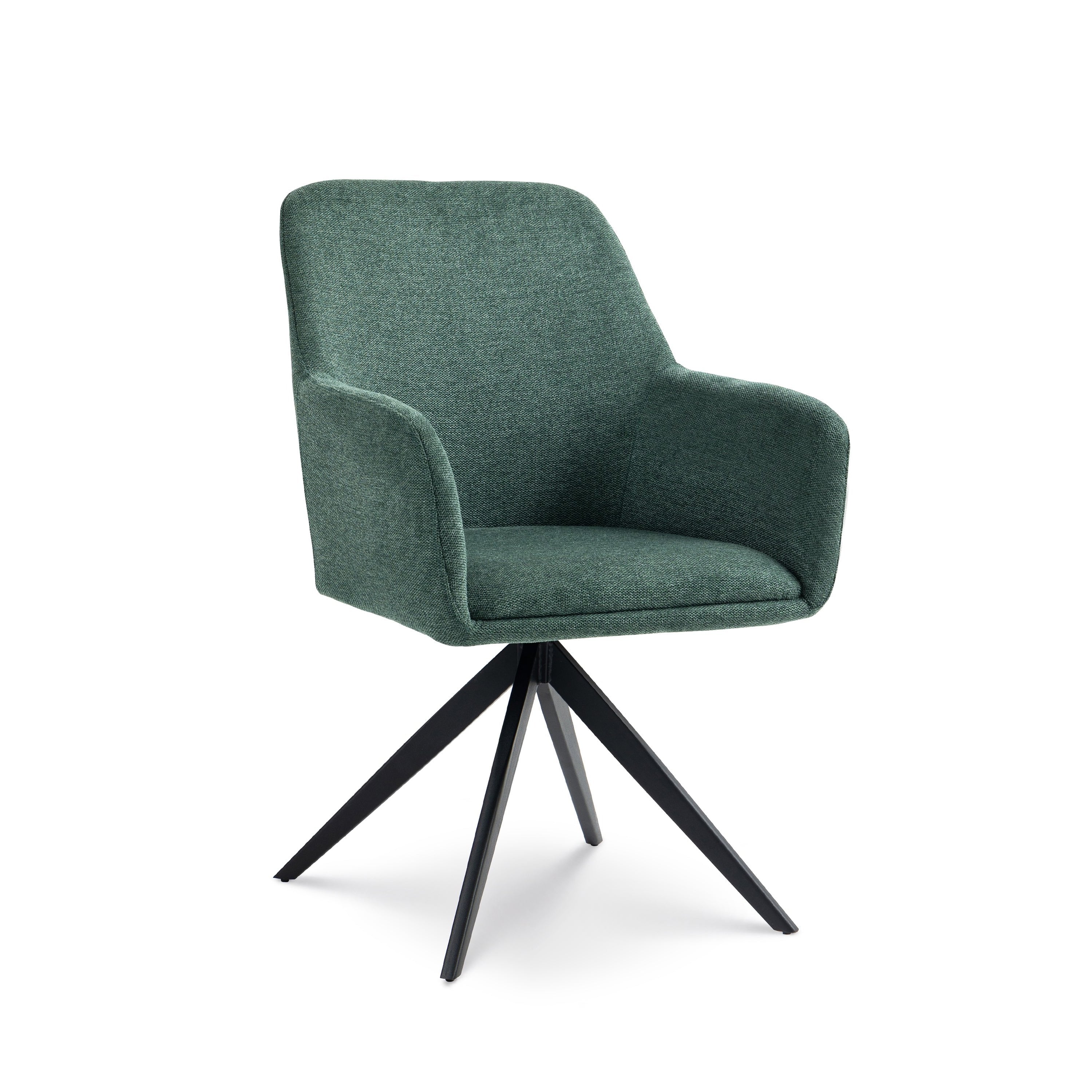 Cléo - Dining Chair - Green Fabric