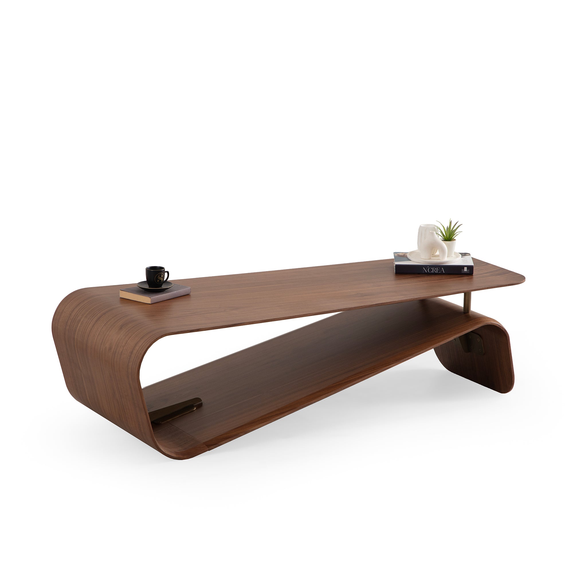 Lagoon - Coffee table - Walnut