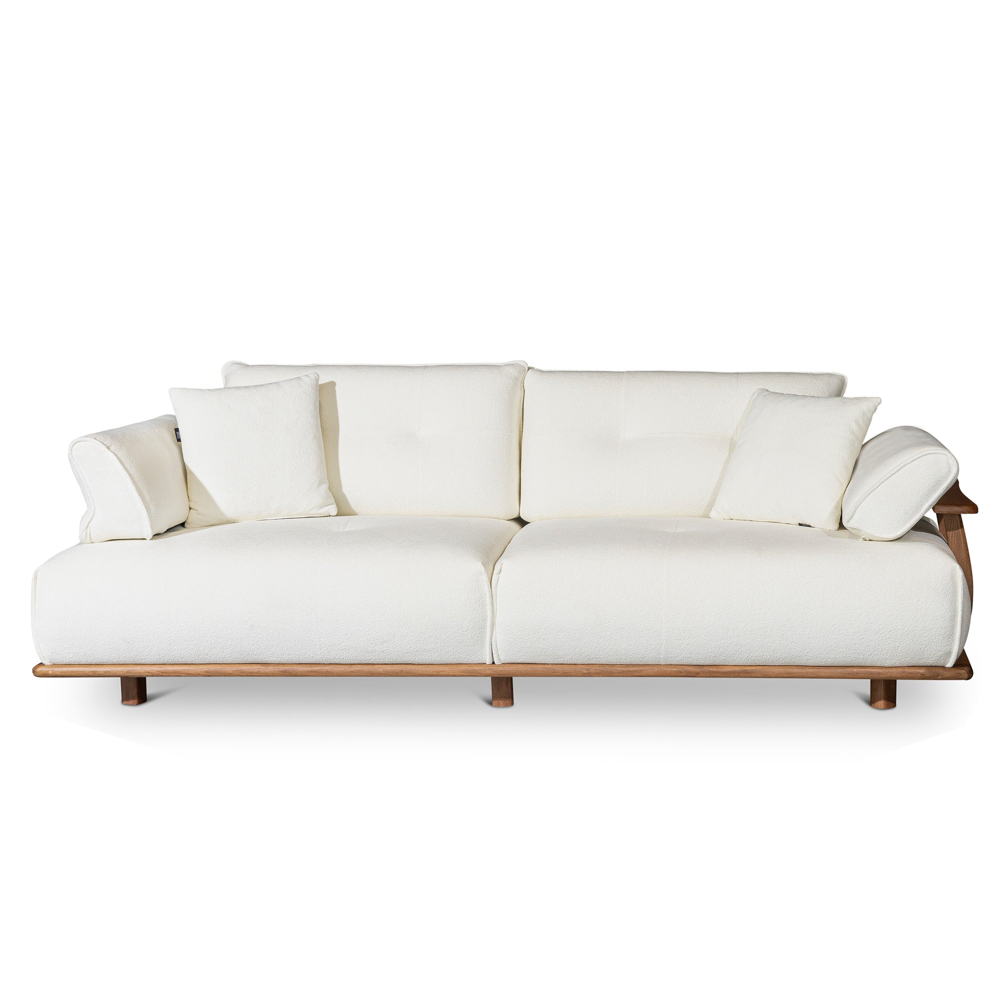 Loft - 3-seater sofa - Ivory white