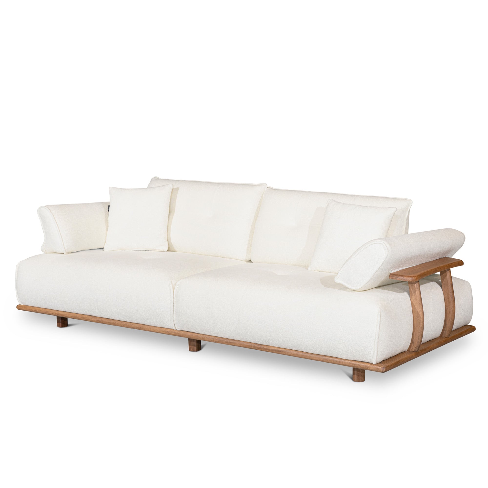 Loft - 3-seater sofa - Ivory white