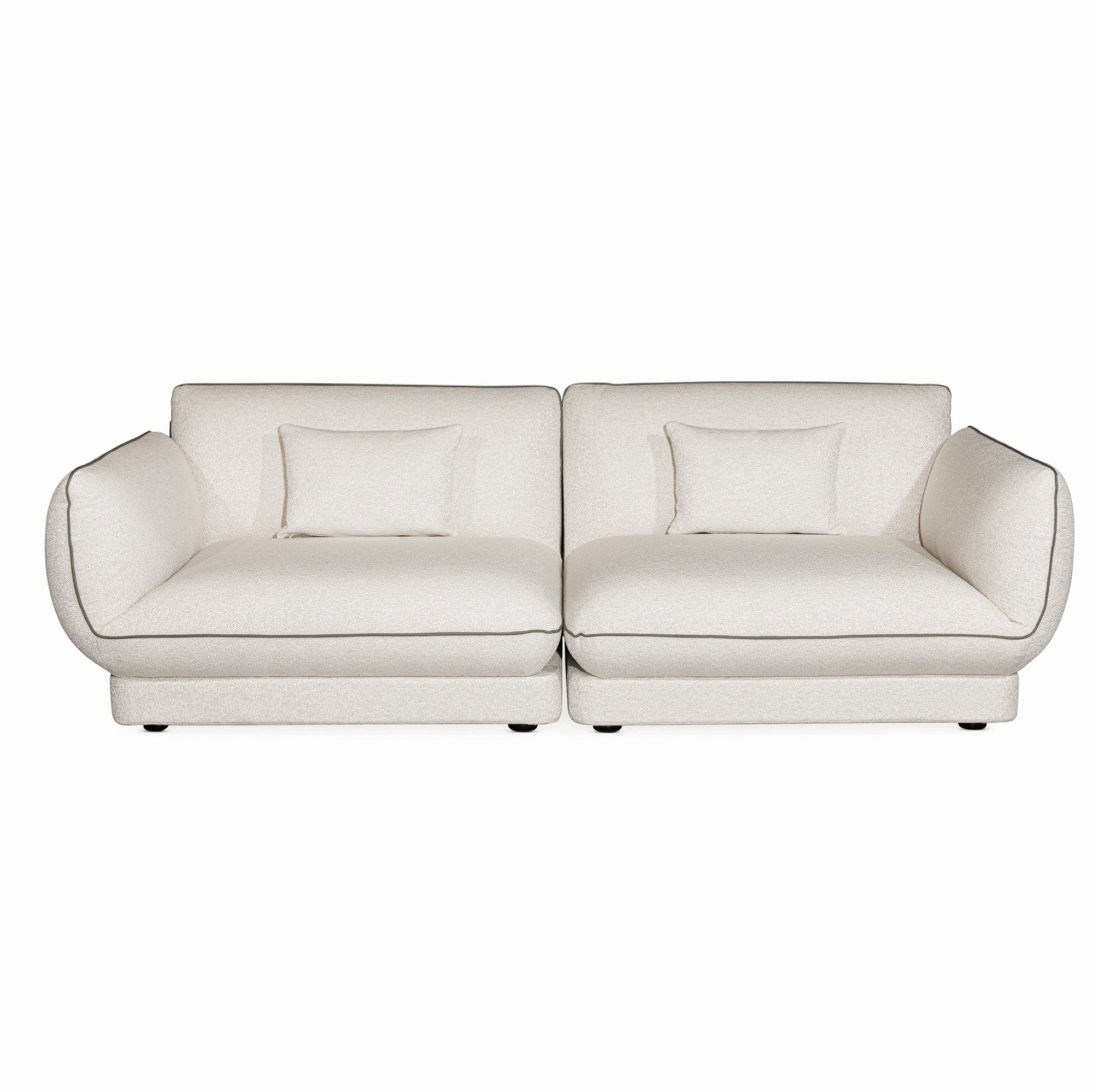 Loretta - Sofa - Beige Fabric