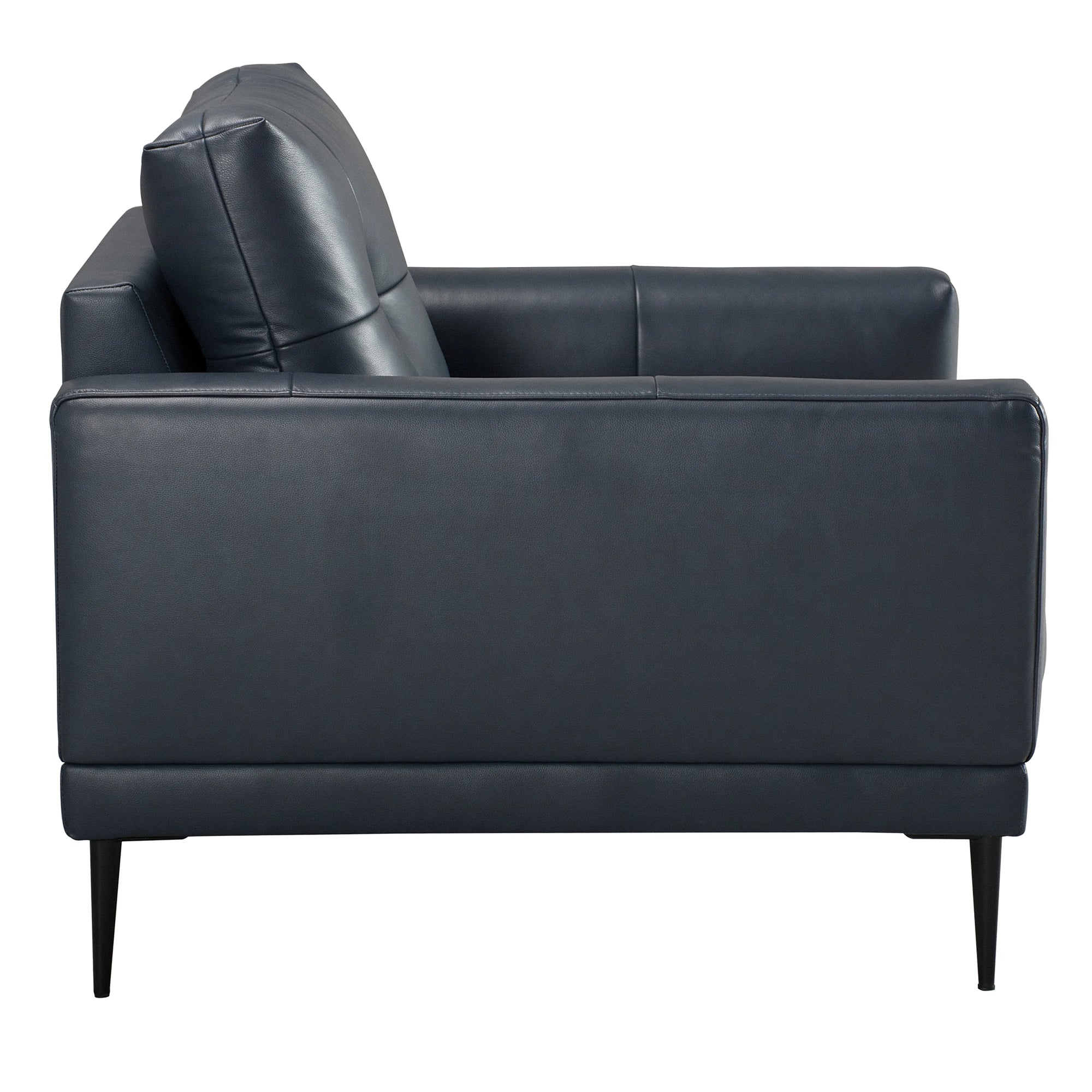 Valerio - Armchair - Indigo Leather