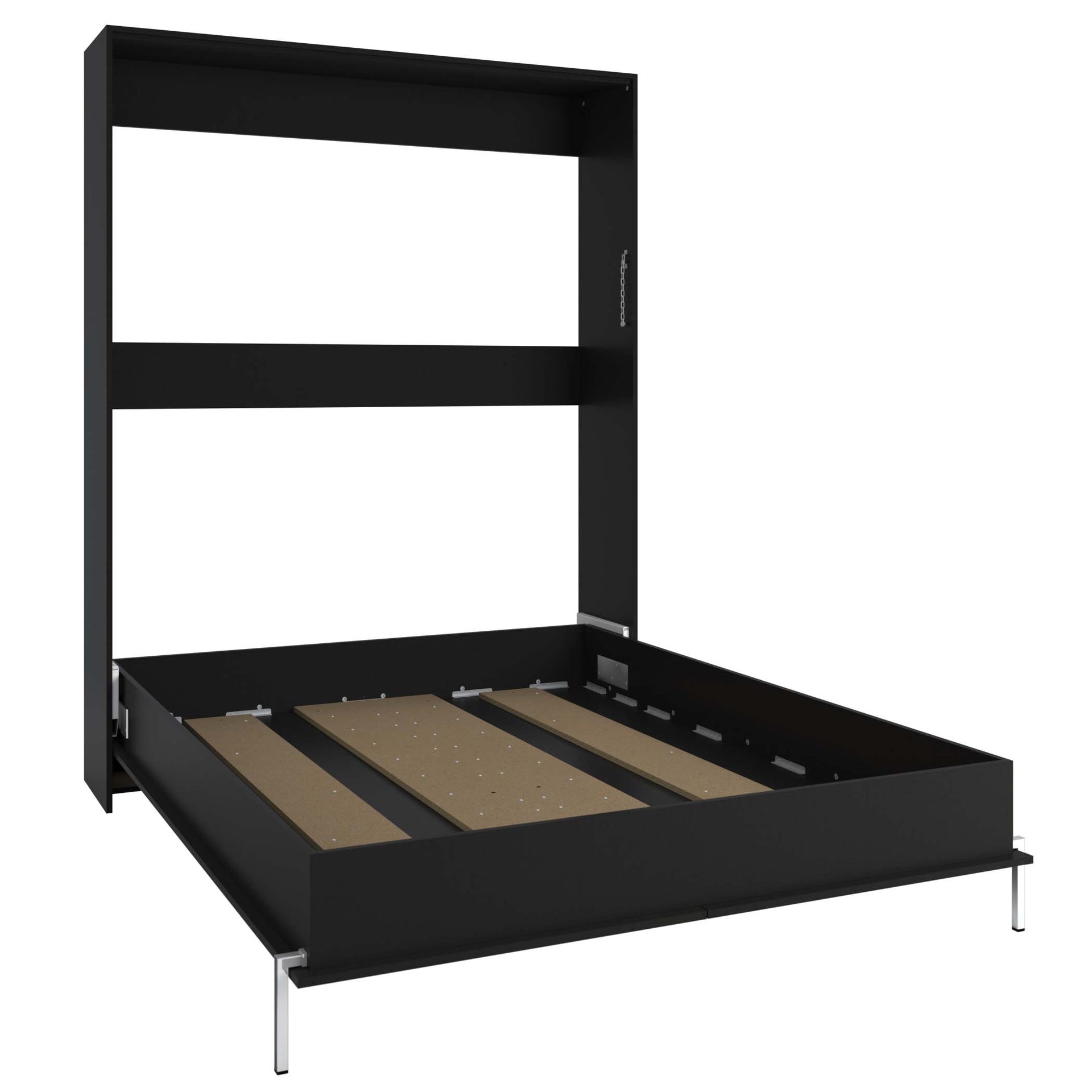 James - Queen Murphy Bed - Black