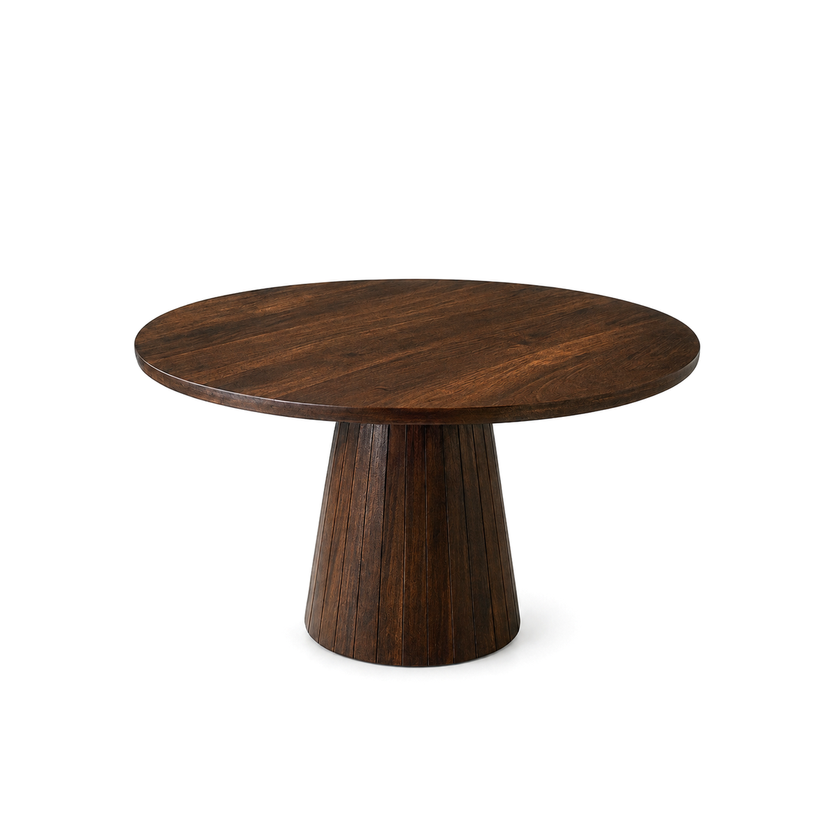 Mistra - Table à manger - Bois massif Brun