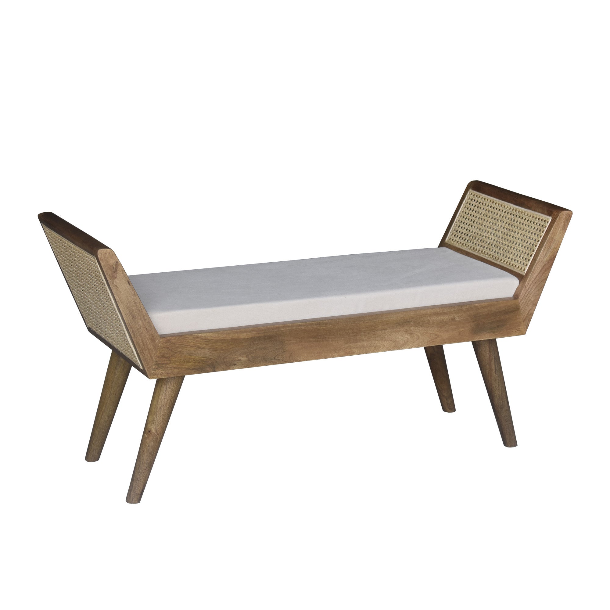 Brunel - Banc - Bois Massif Noyer Pâle