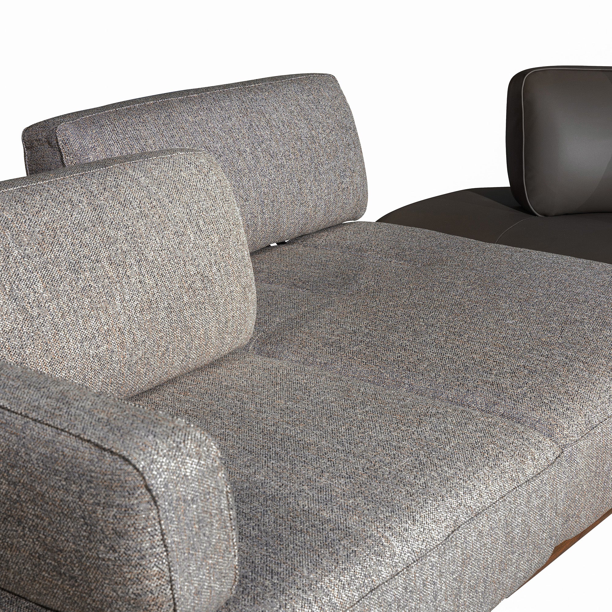 Mila - Sectionnel Modulaire - Brun