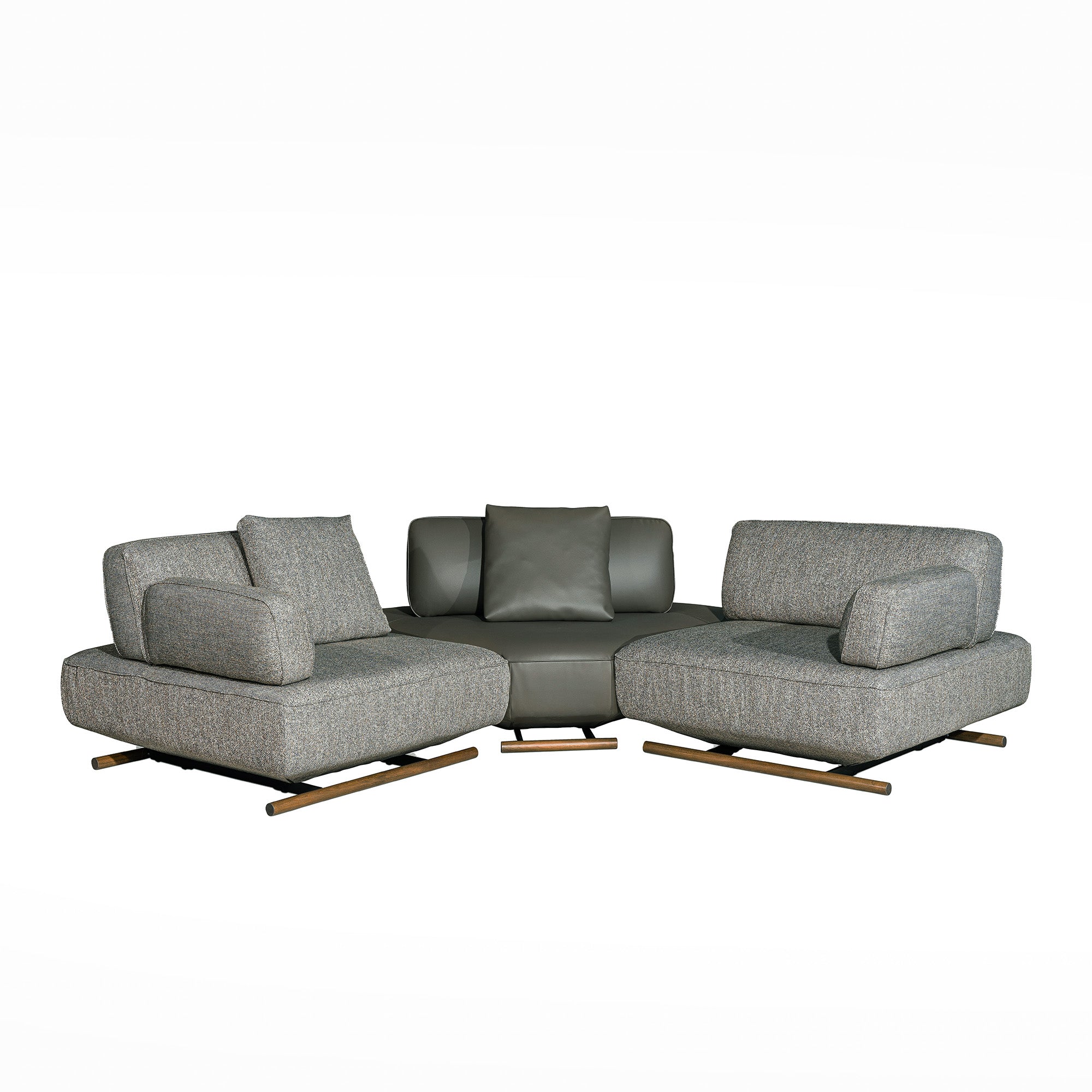 Mila - Modular Sectional - Brown