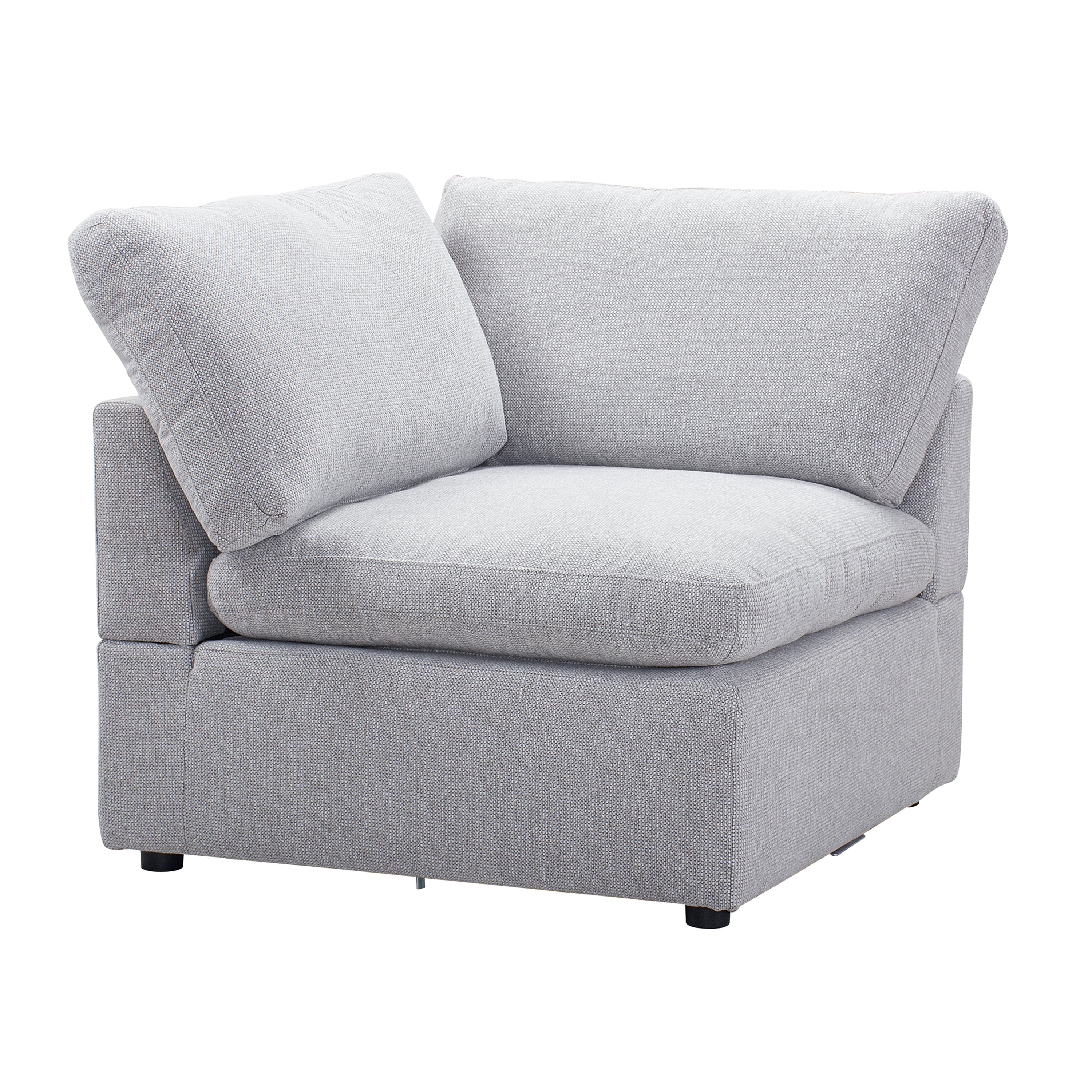 Amaro - Module d'angle (coin) - Gris Pâle