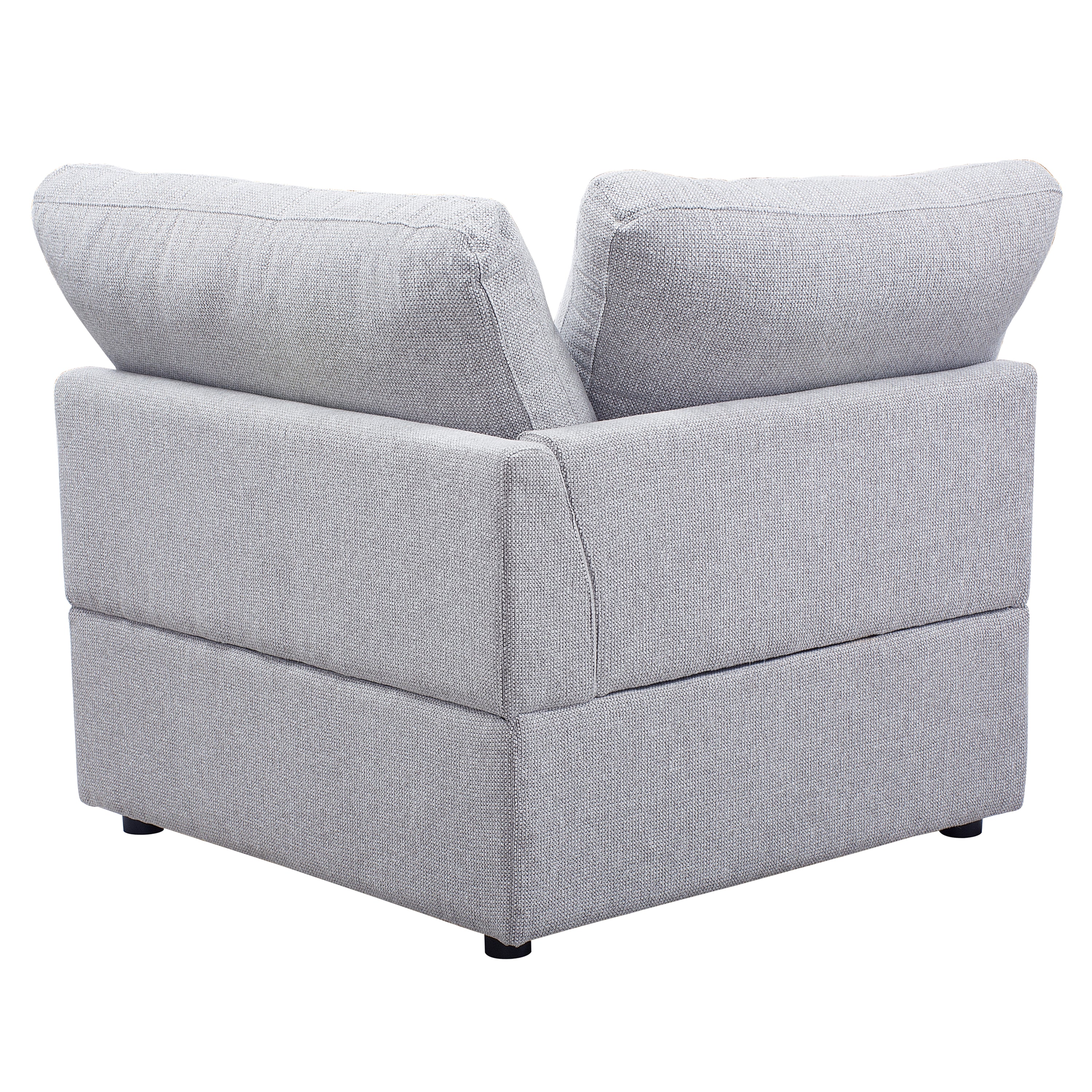 Amaro - Module d'angle (coin) - Gris Pâle