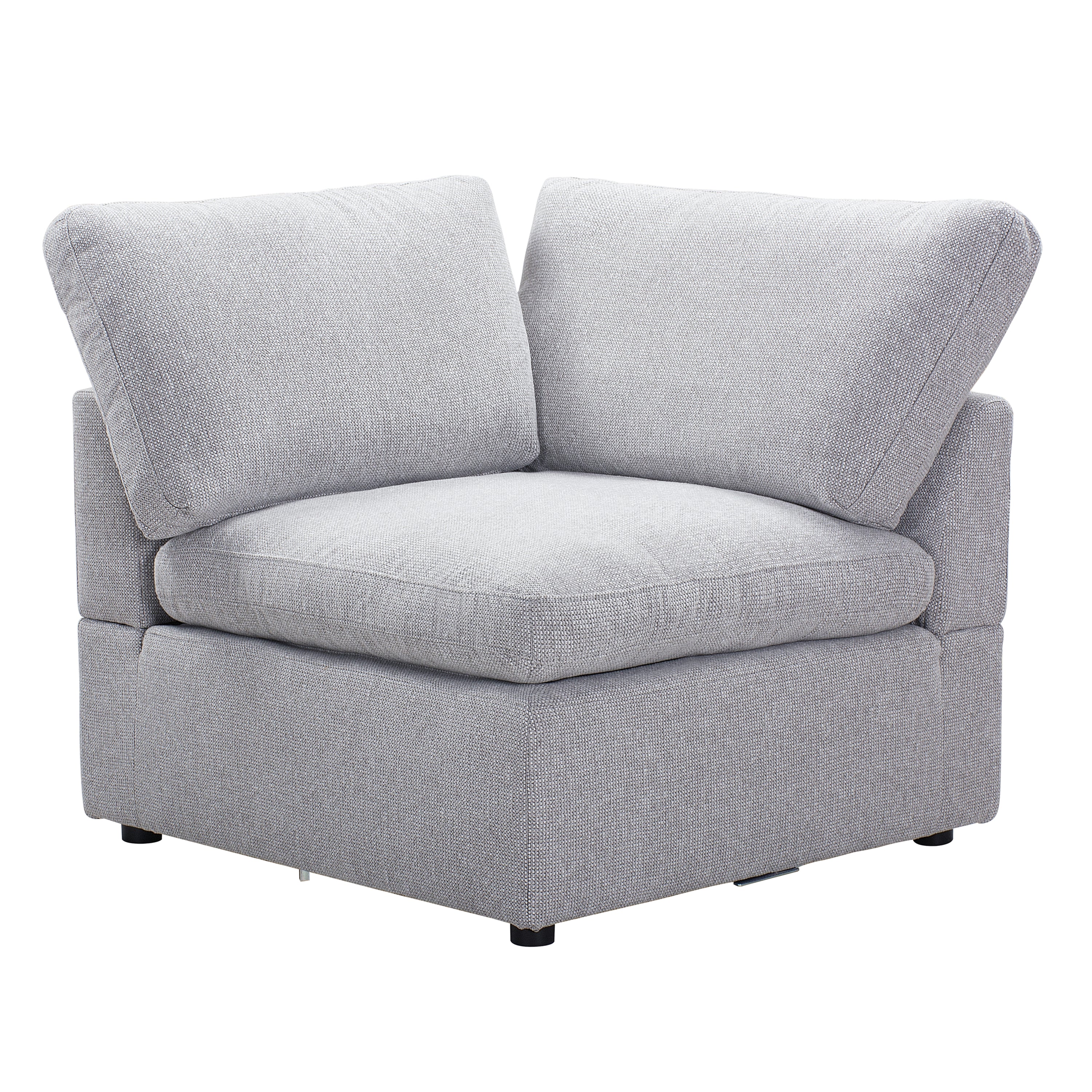 Amaro - Module d'angle (coin) - Gris Pâle