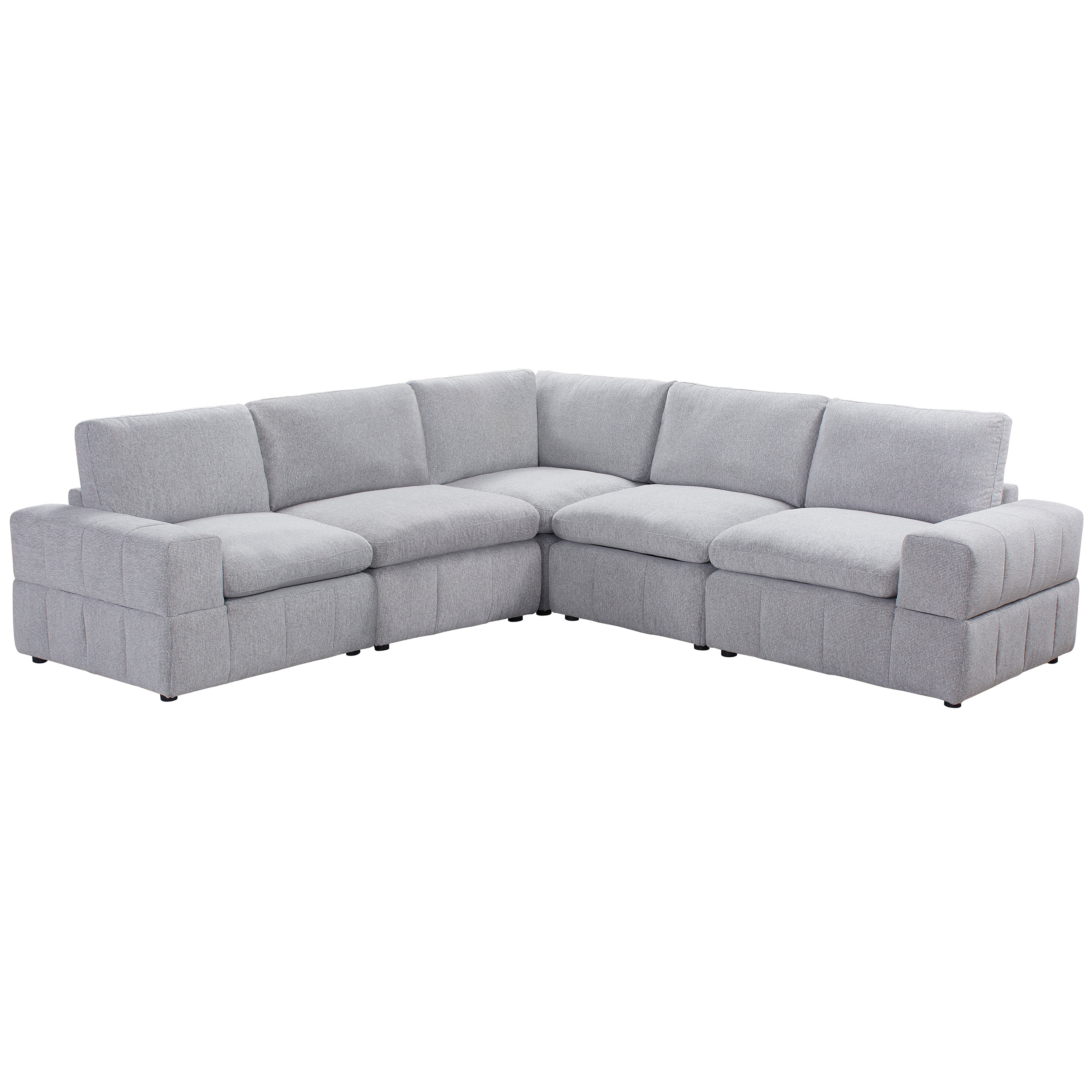Amaro - Modular Sectional Sofa - Light Grey