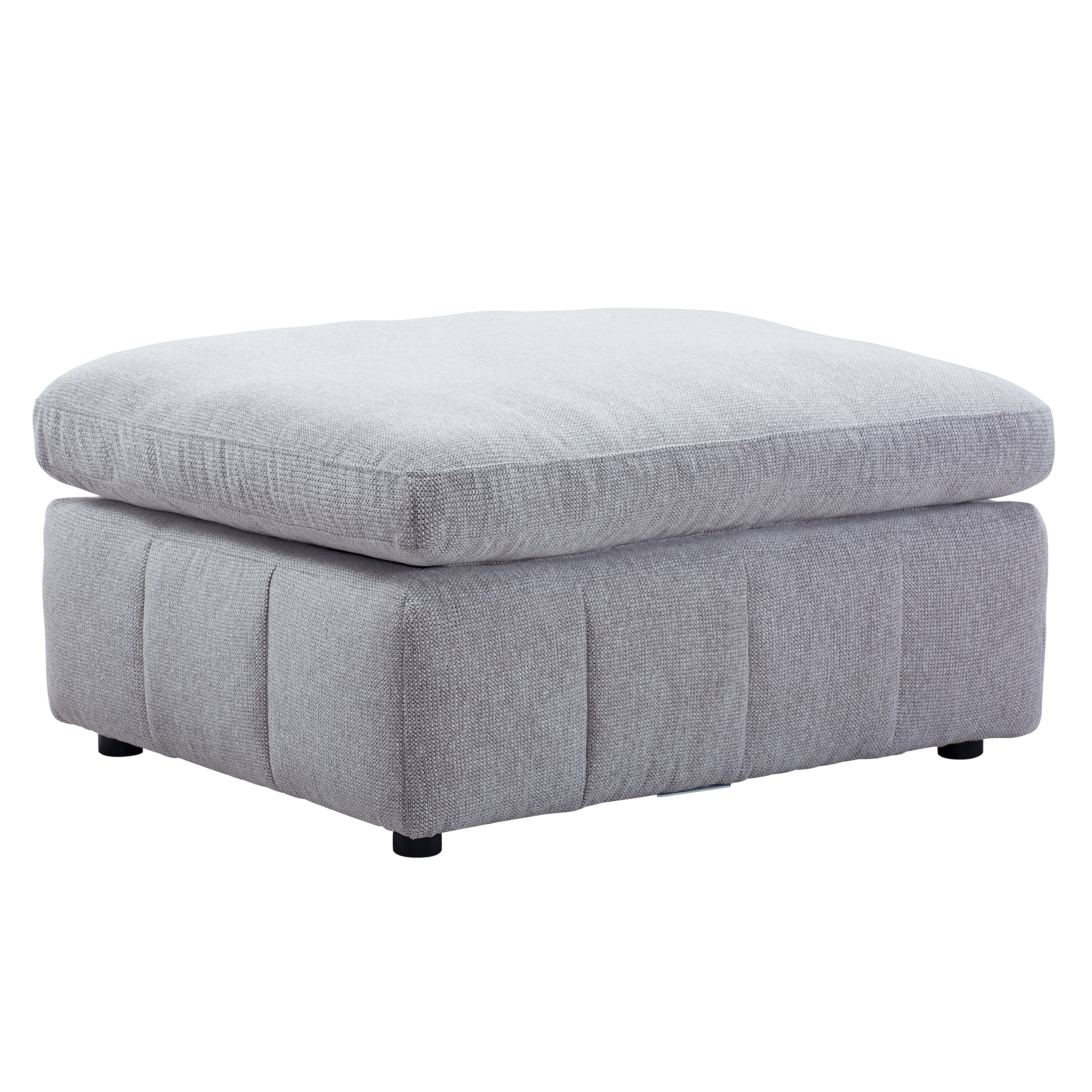 Amaro - Ottoman - Light Grey