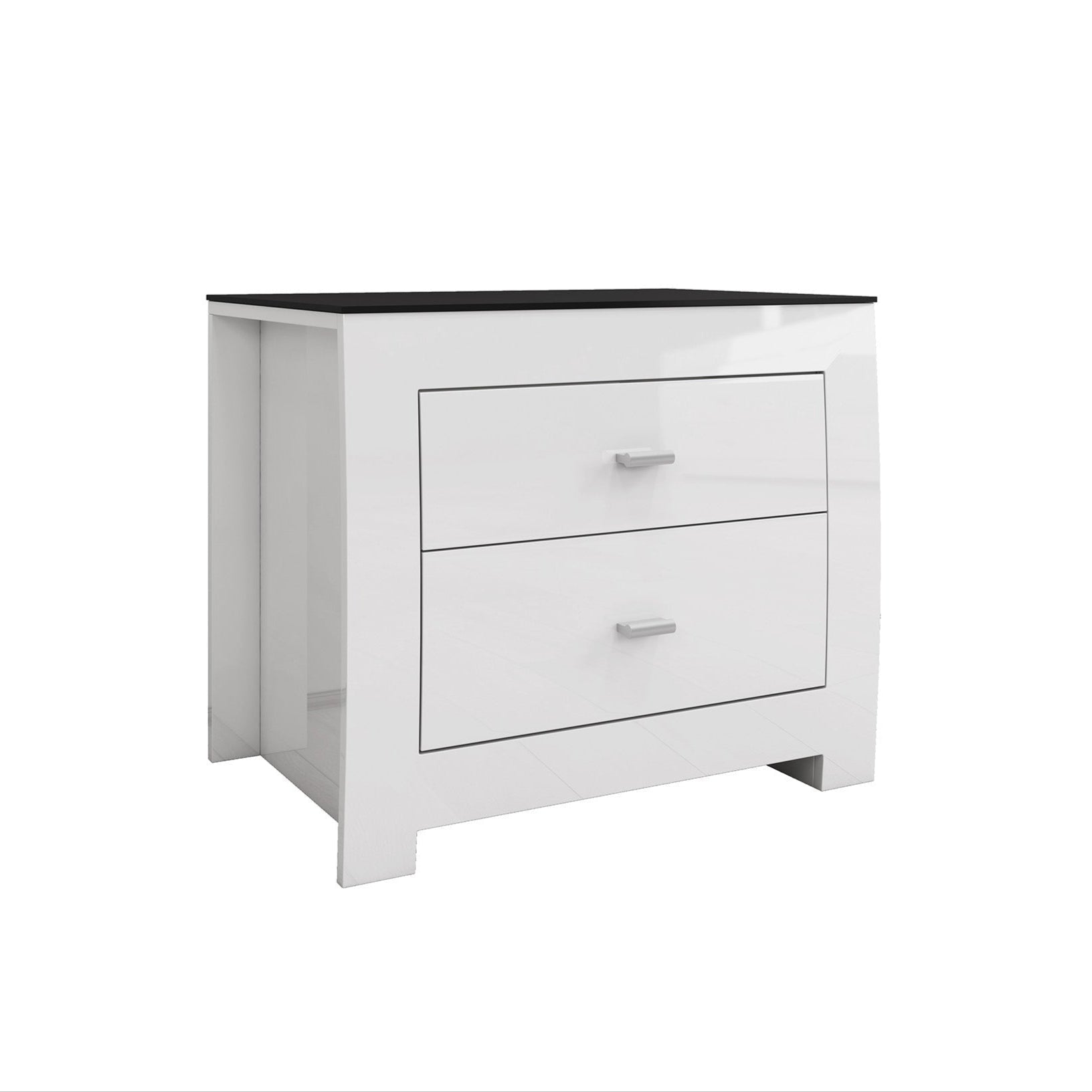 Barcelona - Nightstand - Glossy White