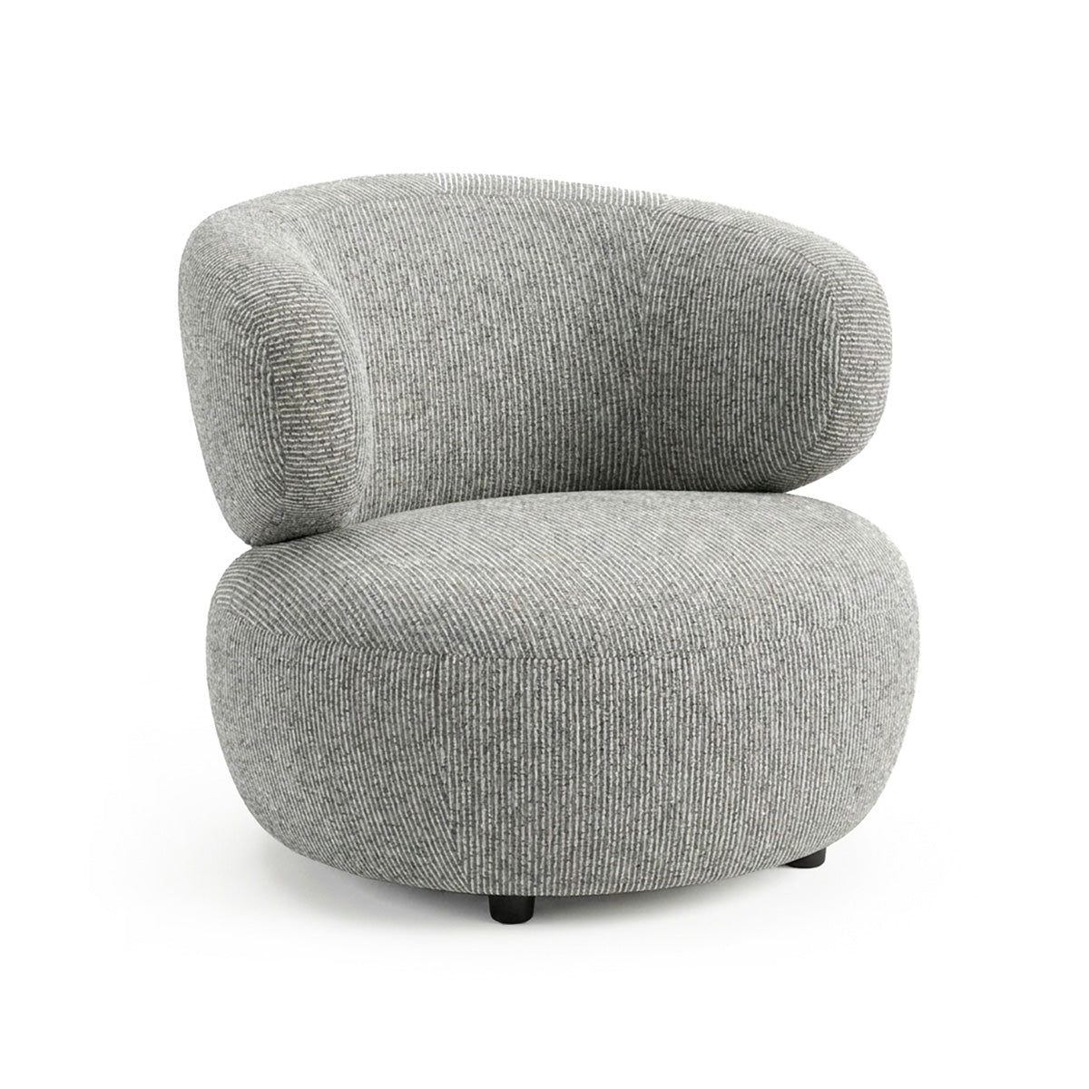 Prado - Fauteuil Pivotant - Tissu Gris