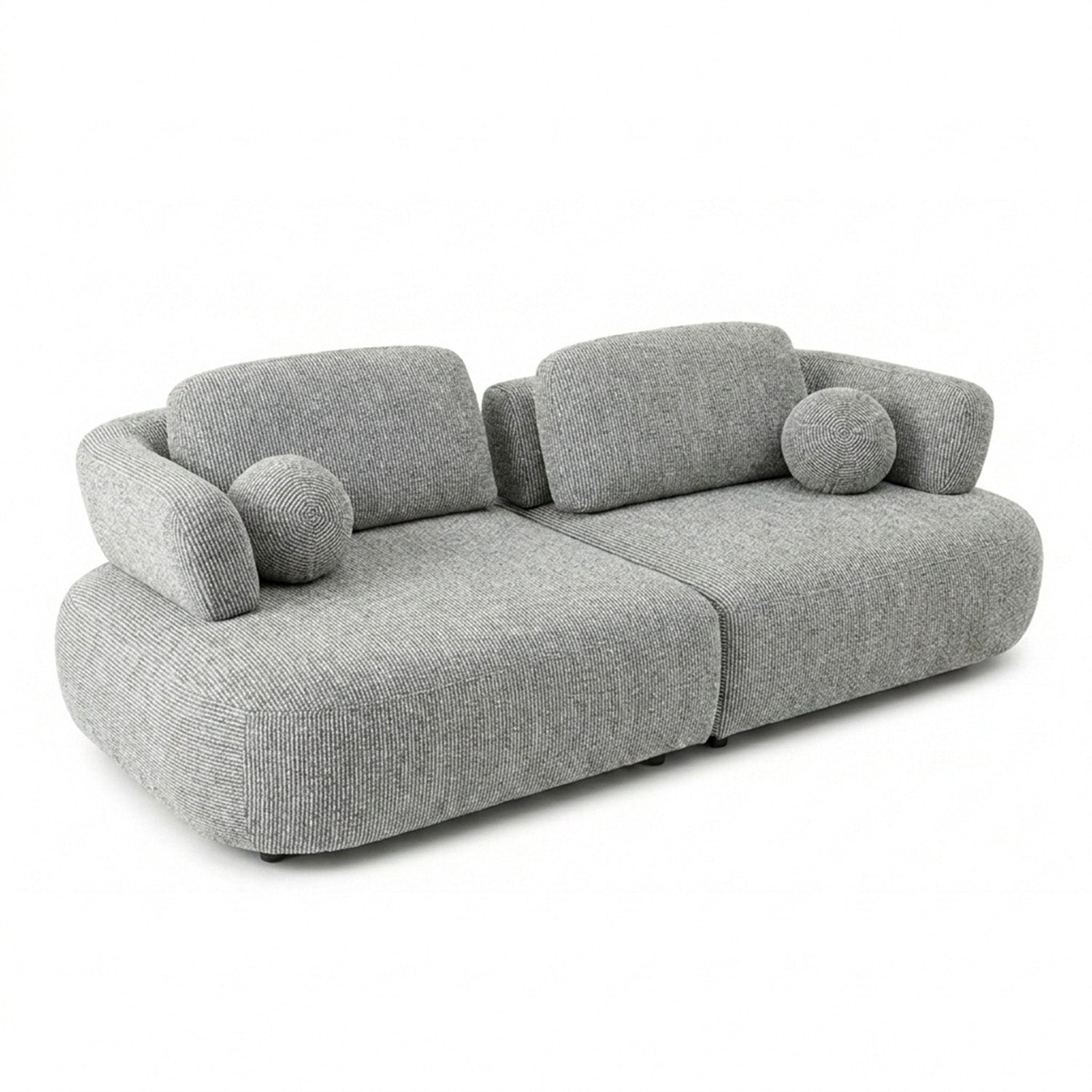 Prado - Sofa - Tissu Gris