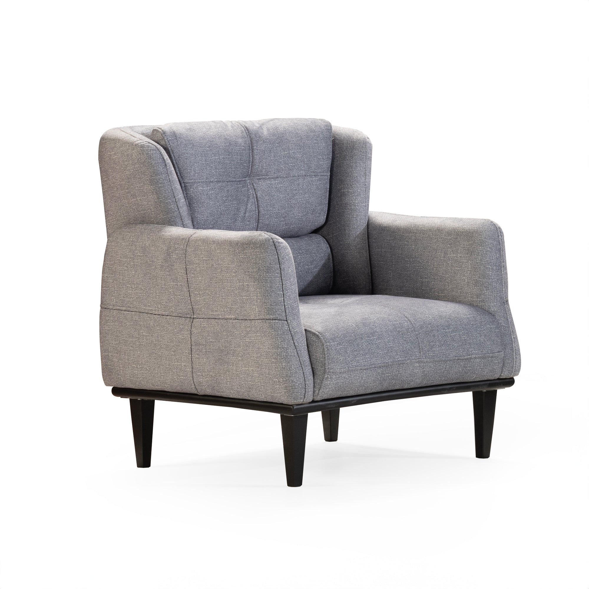 Relax - Armchair - Grey Fabric